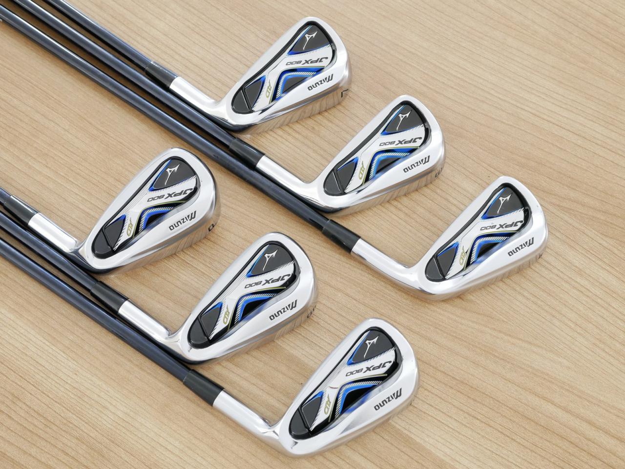 Iron set : Mizuno : ชุดเหล็ก Mizuno JPX 800 AD Forged มีเหล็ก 5-Pw (6 ชิ้น) ก้านกราไฟต์ Flex R