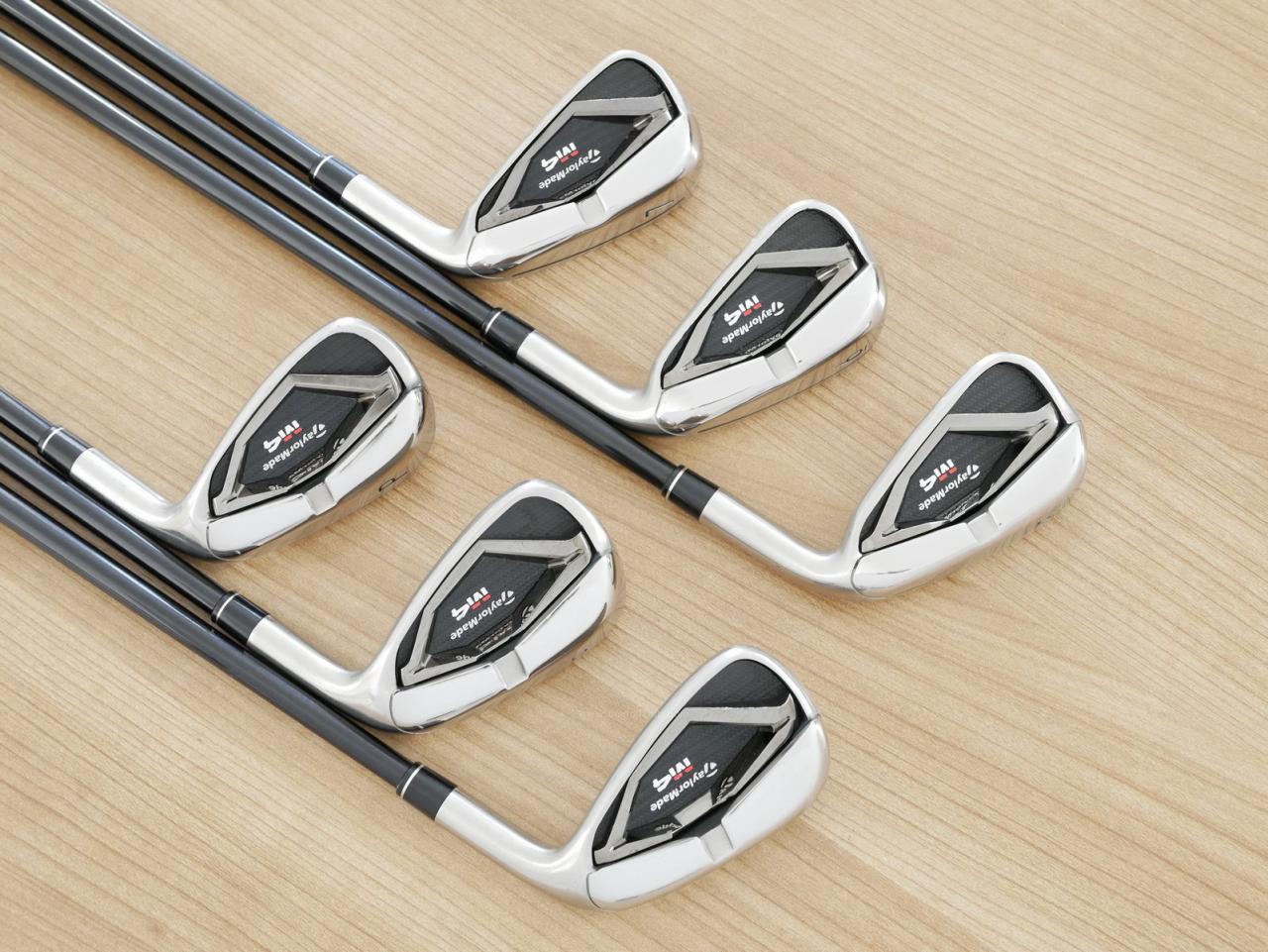 Iron set : Taylormade : ชุดเหล็ก Taylormade M4 (รุ่นปี 2021) มีเหล็ก 5-Pw (6 ชิ้น) ก้านกราไฟต์ Fujikura Flex S