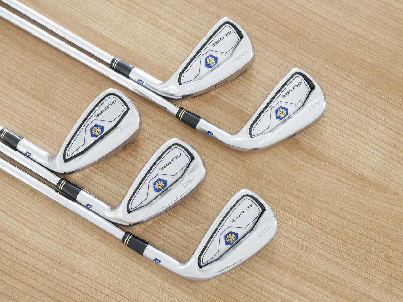 Iron set : Taylormade : ชุดเหล็ก Taylormade Gloire F Forged (รุ่นท๊อปสุด Japan Spec.) มีเหล็ก 6-Pw (5 ชิ้น) ก้านเหล็ก NS Pro 930 Flex S