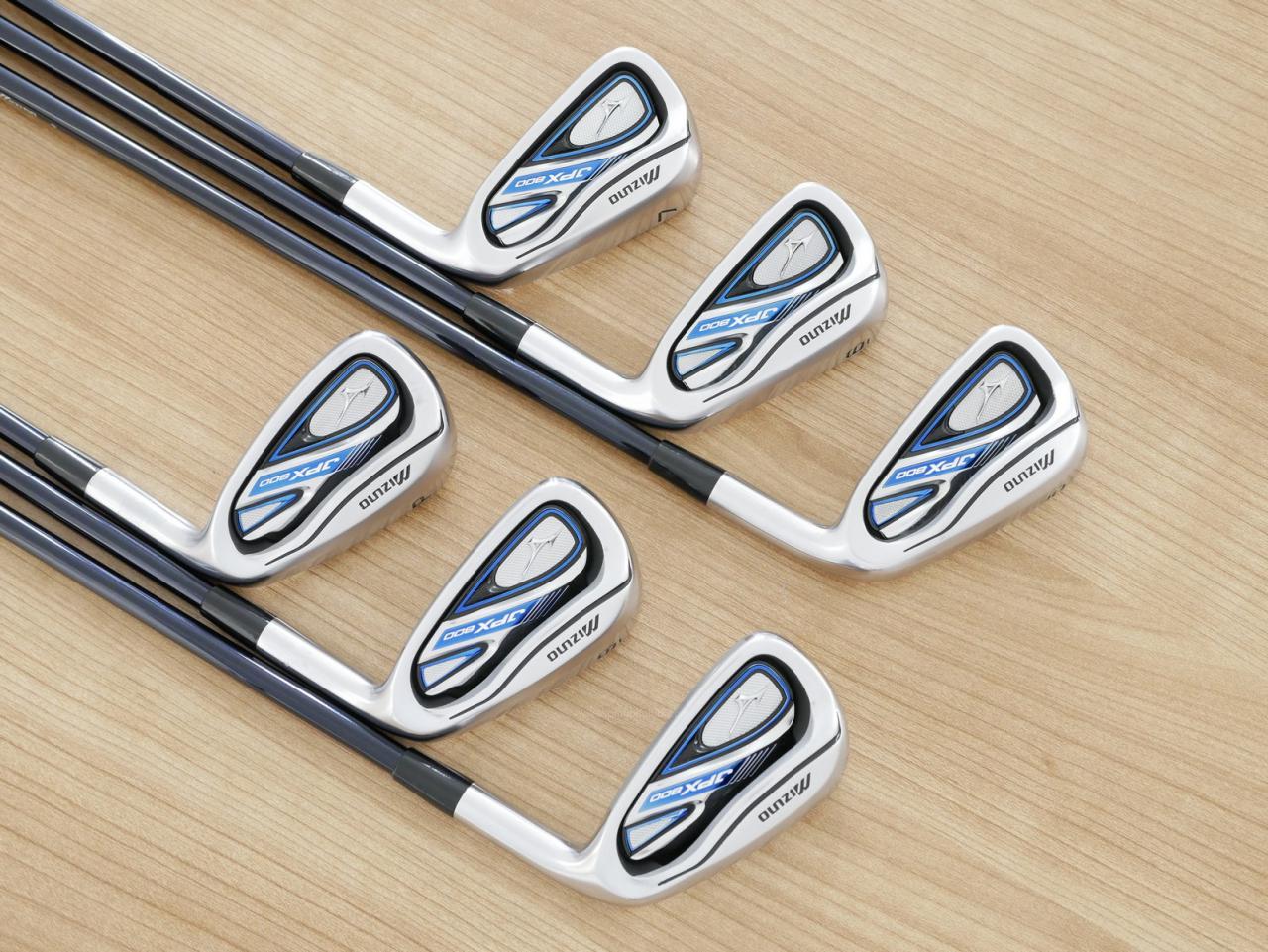 Iron set : Mizuno : ชุดเหล็ก Mizuno JPX 800 มีเหล็ก 5-Pw (6 ชิ้น) ก้านกราไฟต์ Flex R