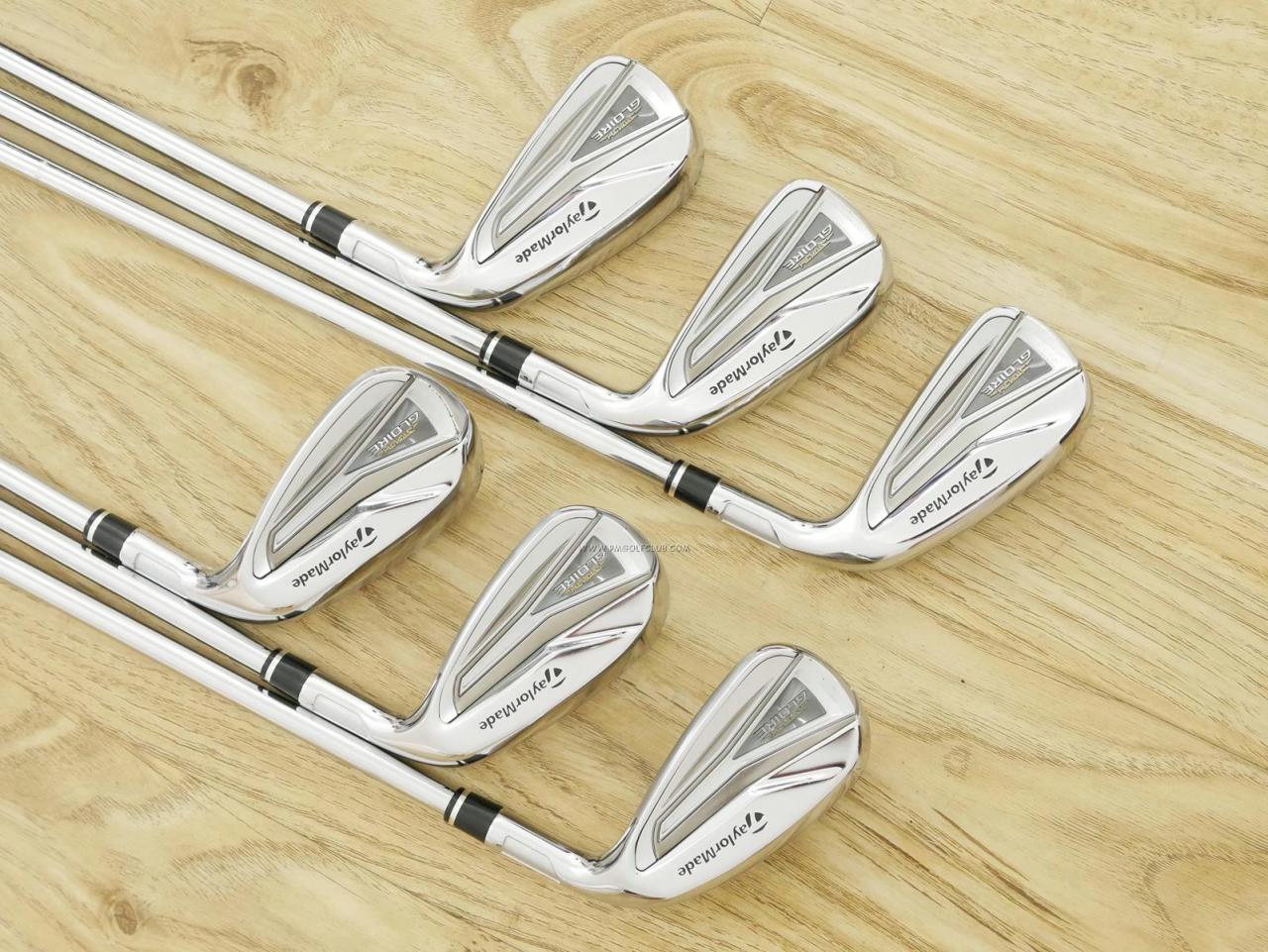 Iron set : Taylormade : ชุดเหล็ก Taylormade Stealth GLOIRE (รุ่นล่าสุด ปี 2022 ท๊อปสุด Japan Spec ตีไกลมากๆ) มีเหล็ก 6-Pw,Aw (6 ชิ้น) ก้านเหล็ก NS Pro 790 Flex S