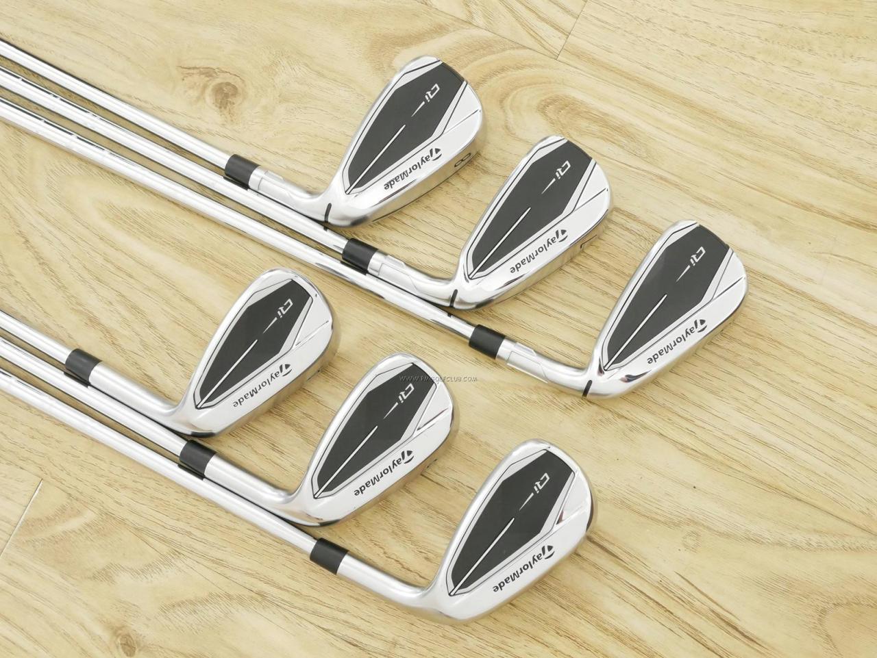 Iron set : Taylormade : ชุดเหล็ก Taylormade Qi (รุ่นล่าสุด ออกปี 2024 Japan Spec.) มีเหล็ก 6-Pw,Aw (6 ชิ้น) ก้านเหล็ก NS Pro 910GH Flex S