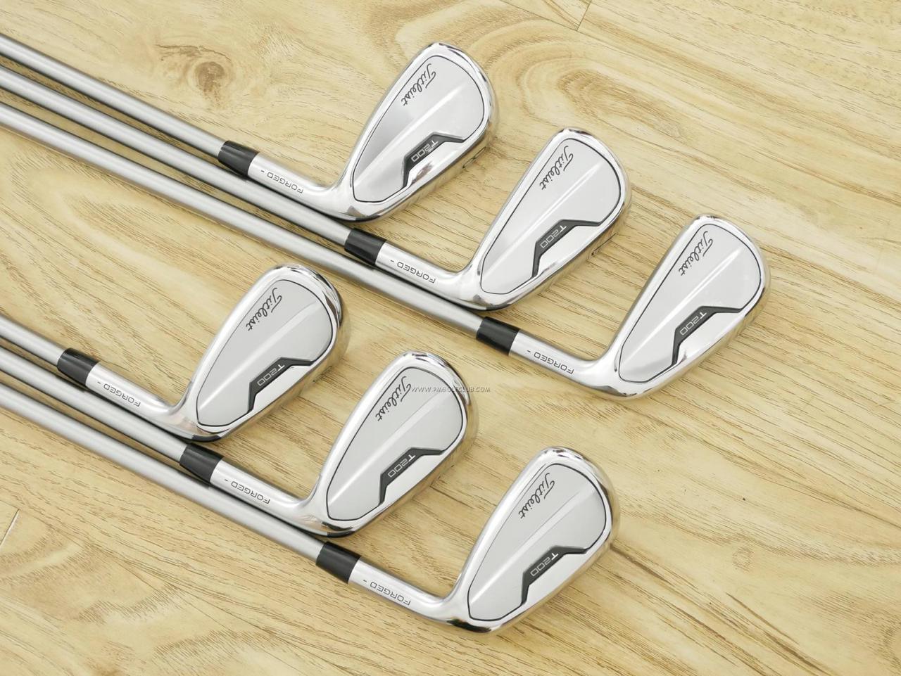 Iron set : Titleist : ชุดเหล็ก Titleist T200 Forged (รุ่นปี 2022 Japan Spec) มีเหล็ก 6-Pw,48 (6 ชิ้น) ก้านกราไฟต์ Titleist 3D055 60 Flex SR 