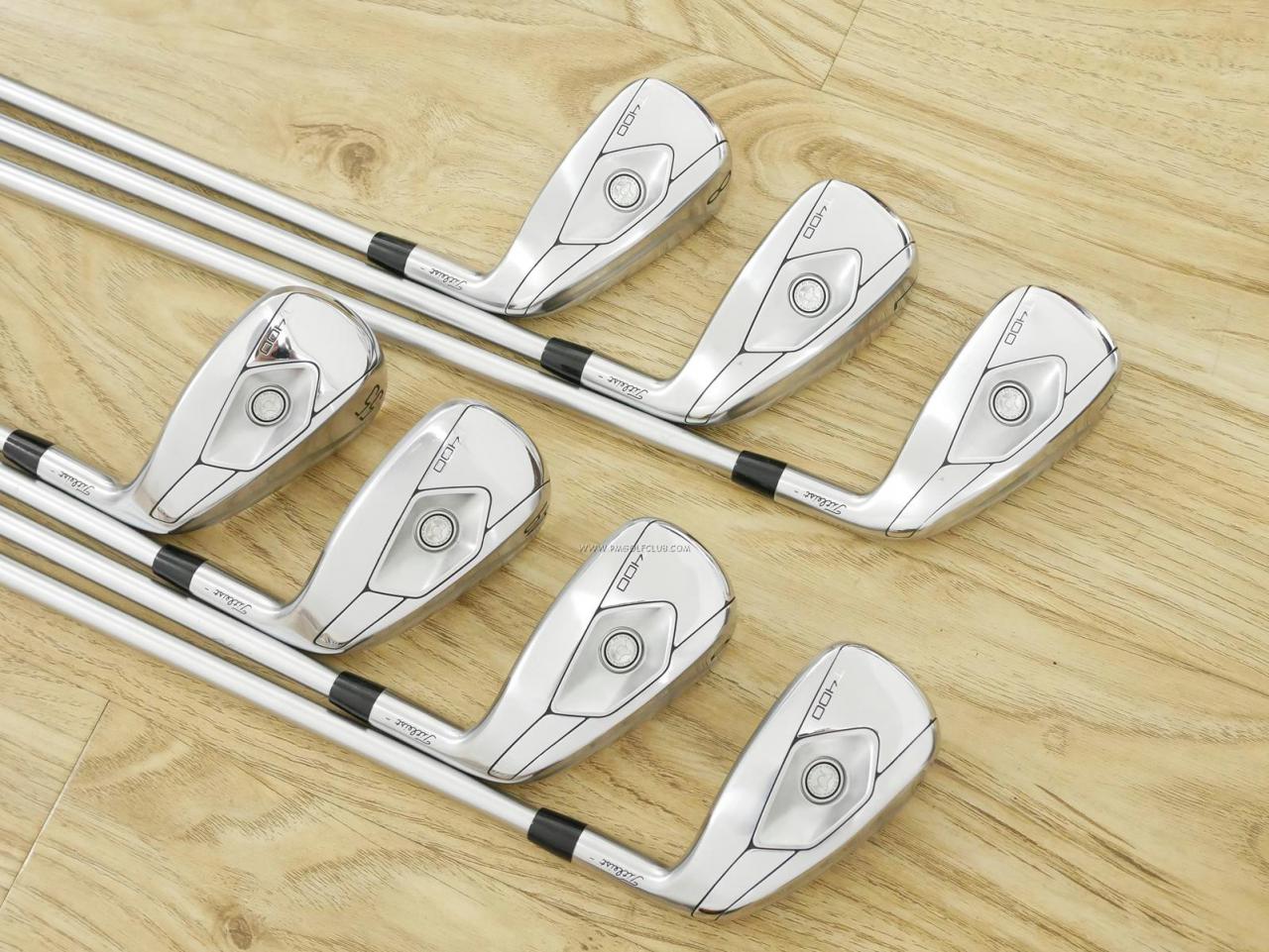 Iron set : Titleist : ชุดเหล็ก Titleist T400 (รุ่นล่าสุด ออกปี 2023 ตีง่ายที่สุด ไกลที่สุด) มีเหล็ก 6-Pw,49,55 (7 ชิ้น) ก้านกราไฟต์ Titleist 3D401 i50 Flex R