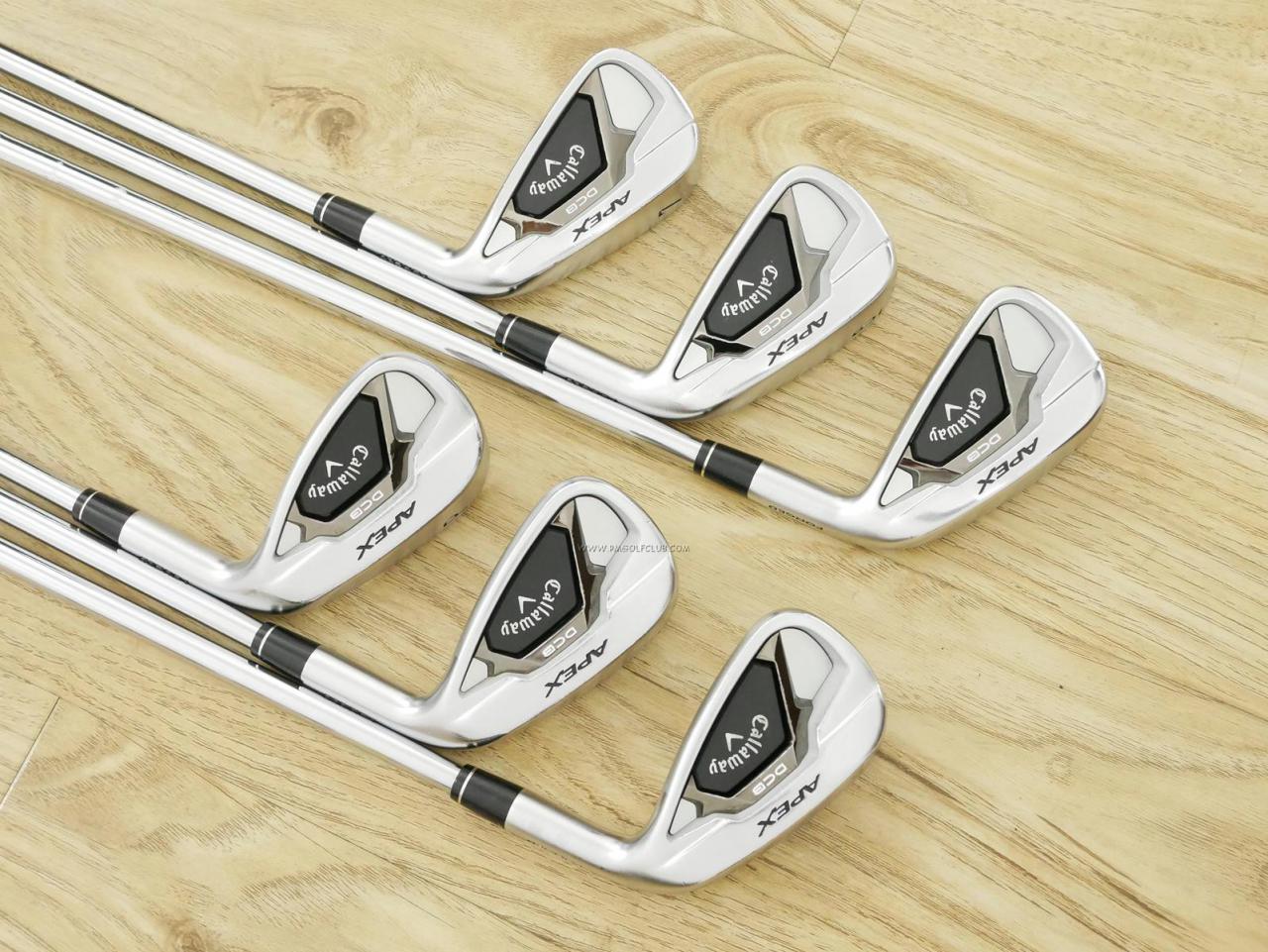 Iron set : Callaway : ชุดเหล็ก Callaway APEX DCB Forged (รุ่นปี 2022) มีเหล็ก 5-Pw (6 ชิ้น) ก้านเหล็ก NS Pro 950 Neo Flex S