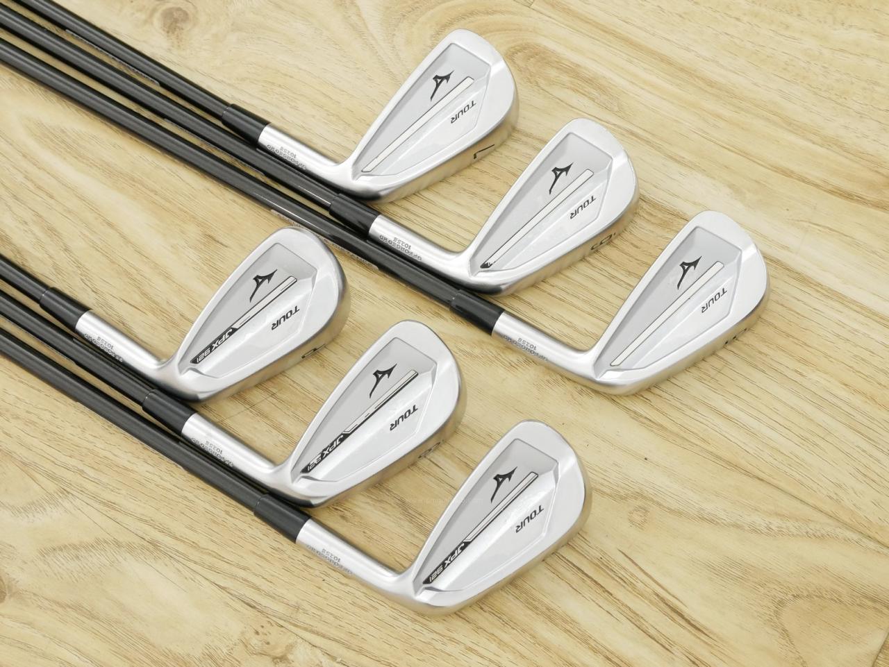 Iron set : Mizuno : ชุดเหล็ก Mizuno JPX 921 Tour Forged (ปี 2022 ตัวท๊อป นุ่ม แน่น คมมากๆ) มีเหล็ก 5-Pw (6 ชิ้น) ก้านกราไฟต์ Tour AD 95 Flex S