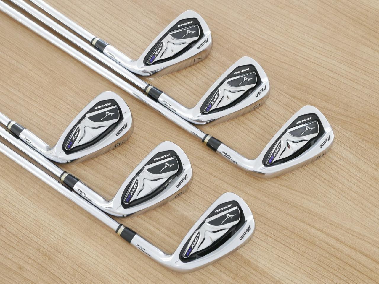 Iron set : Mizuno : ชุดเหล็ก Mizuno JPX EIII Forged (รุ่นท๊อป หายาก นุ่ม ตีไกล) มีเหล็ก 5-Pw (6 ชิ้น) ก้านเหล็ก NS Pro 950 Flex SR