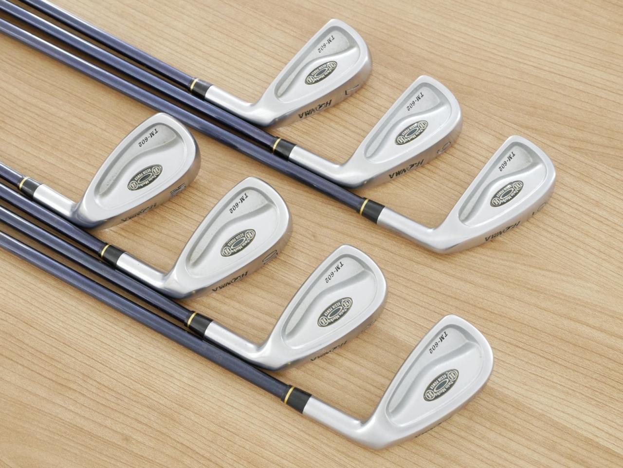 Iron set : Honma : ชุดเหล็ก Honma TwinMarks TM-602 (ใบใหญ่ ตีง่าย ไกล) มีเหล็ก 5-10,Sw (7 ชิ้น) ก้านกราไฟต์ Honma SK555 Flex R