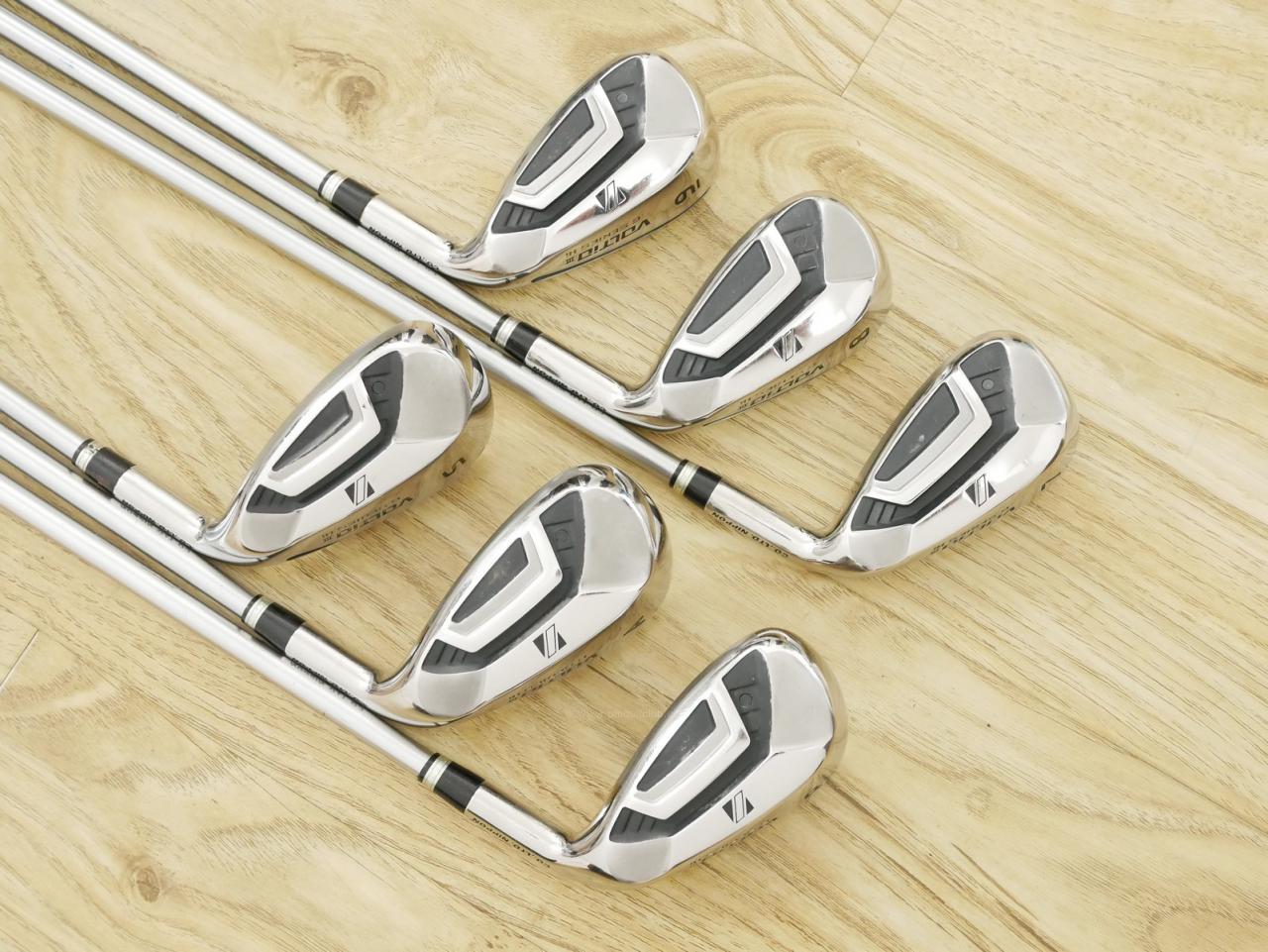 Iron set : Katana : ชุดเหล็กกระเทย Katana Voltio III G Series Hi (ตีง่าย ไกลมาก) มีเหล็ก 7-Pw,Aw,Sw (6 ชิ้น ระยะเทียบเท่า เหล็ก 6-Pw,Sw) ก้าน Tour AD VS-5 Flex R