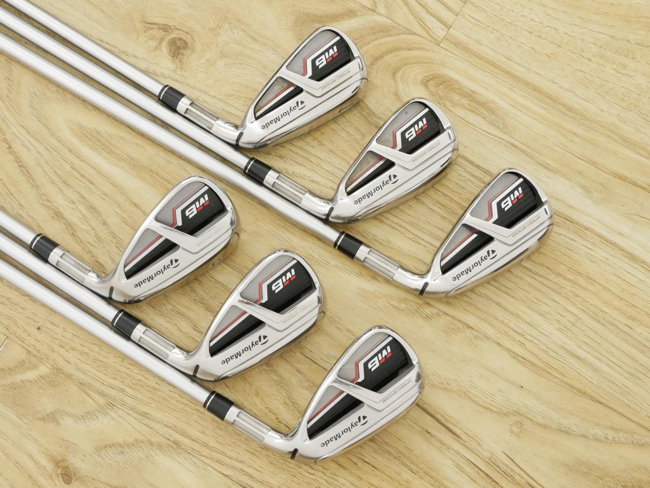 Iron set : Taylormade : ชุดเหล็ก Taylormade M6 (ออกปี 2019 Japan Spec) มีเหล็ก 5-Pw (6 ชิ้น) ก้านกราไฟต์ Mitsubishi FUBUKI TM6 Flex S