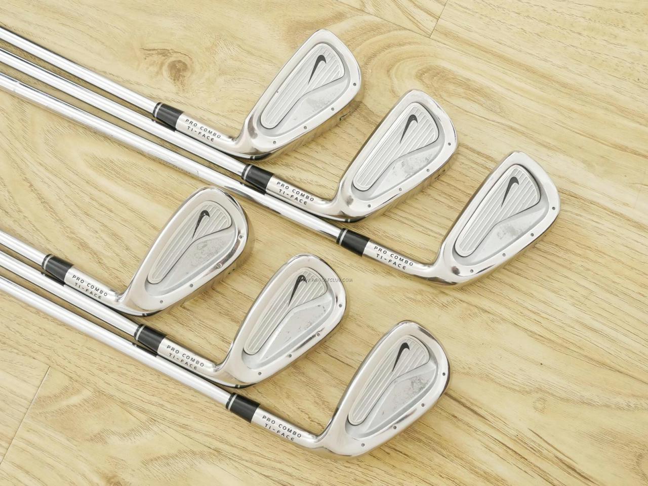 Iron set : Other Brand : ชุดเหล็ก Nike Pro Combo (Ti-Face) มีเหล็ก 5-Pw (6 ชิ้น) ก้านเหล็ก NS Pro 950 Flex R