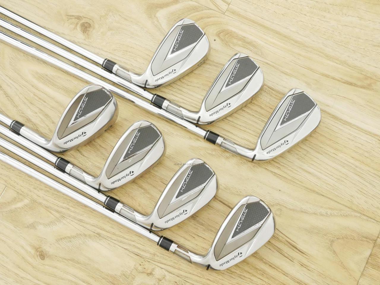 Iron set : Taylormade : ชุดเหล็ก Taylormade Stealth (ออกปี 2022 Japan Spec.) มีเหล็ก 6-Pw,Aw,Sw (7 ชิ้น) ก้านเหล็ก KBS Max MT 85 Flex S