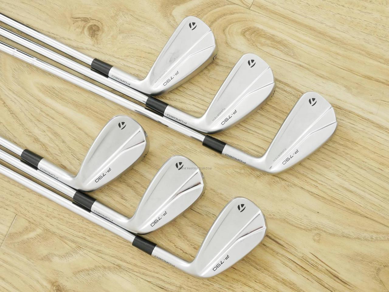 Iron set : Taylormade : ชุดเหล็ก Taylormade P790 (ตัวท้อปสุด ปี 2022 Japan Spec.) มีเหล็ก 5-Pw (6 ชิ้น) ก้านเหล็ก NS Pro Modus 105 Flex S