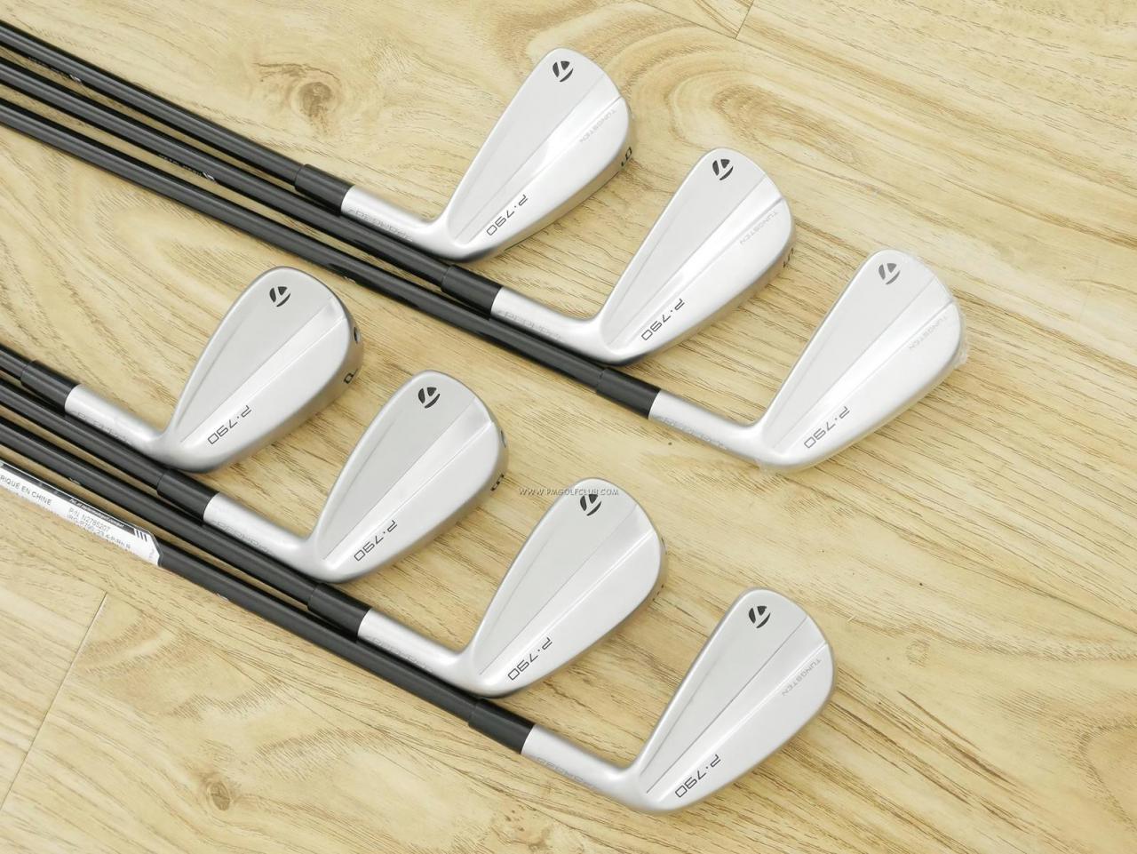 Iron set : Taylormade : ชุดเหล็ก Taylormade P790 (ตัวท้อปสุด ล่าสุด ปี 2023 Japan Spec.) มีเหล็ก 4-Pw (7 ชิ้น) ก้านกราไฟต์ Mitsubishi MMT 65 Flex R