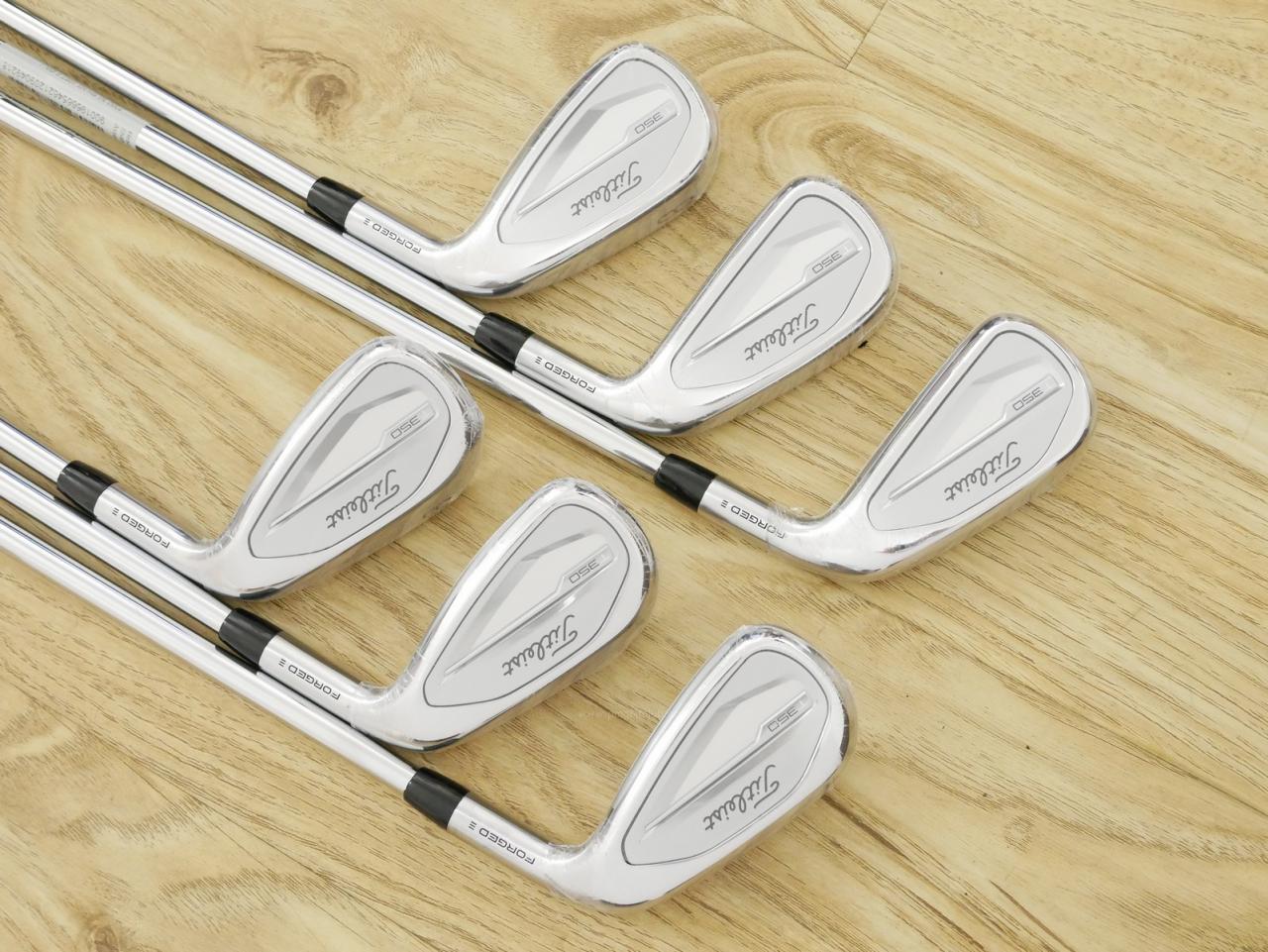 Iron set : Titleist : **ของใหม่ ยังไม่แกะพลาสติก** ชุดเหล็ก Titleist T350 Forged (รุ่นใหม่ล่าสุด ออกปี 2023) มีเหล็ก 6-Pw,48 (6 ชิ้น) ก้านเหล็ก NS Pro 105T Flex S