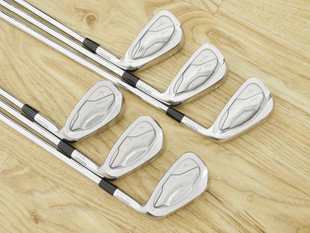 Iron set : Mizuno : ชุดเหล็ก Mizuno Pro 918 Forged (ปี 2019 นุ่มมาก ตีง่าย) มีเหล็ก 5-Pw (6 ชิ้น) ก้านเหล็ก NS Pro 950 Flex S