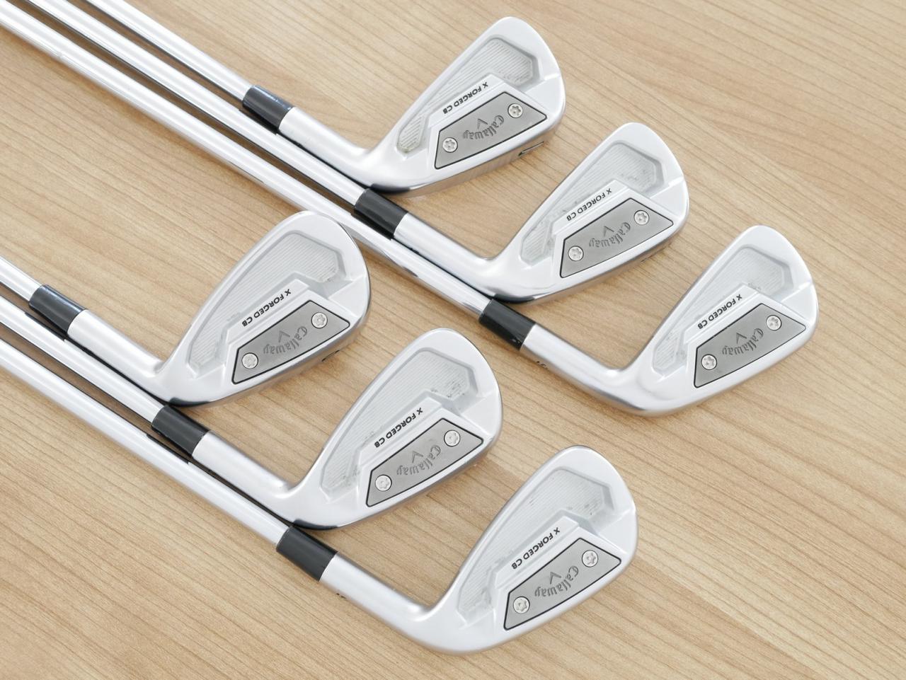 Iron set : Callaway : ชุดเหล็ก Callaway X Forged CB (รุ่นปี 2022) มีเหล็ก 5-Pw (6 ชิ้น) ก้านเหล็ก Dynamic Gold Tour Issue S200