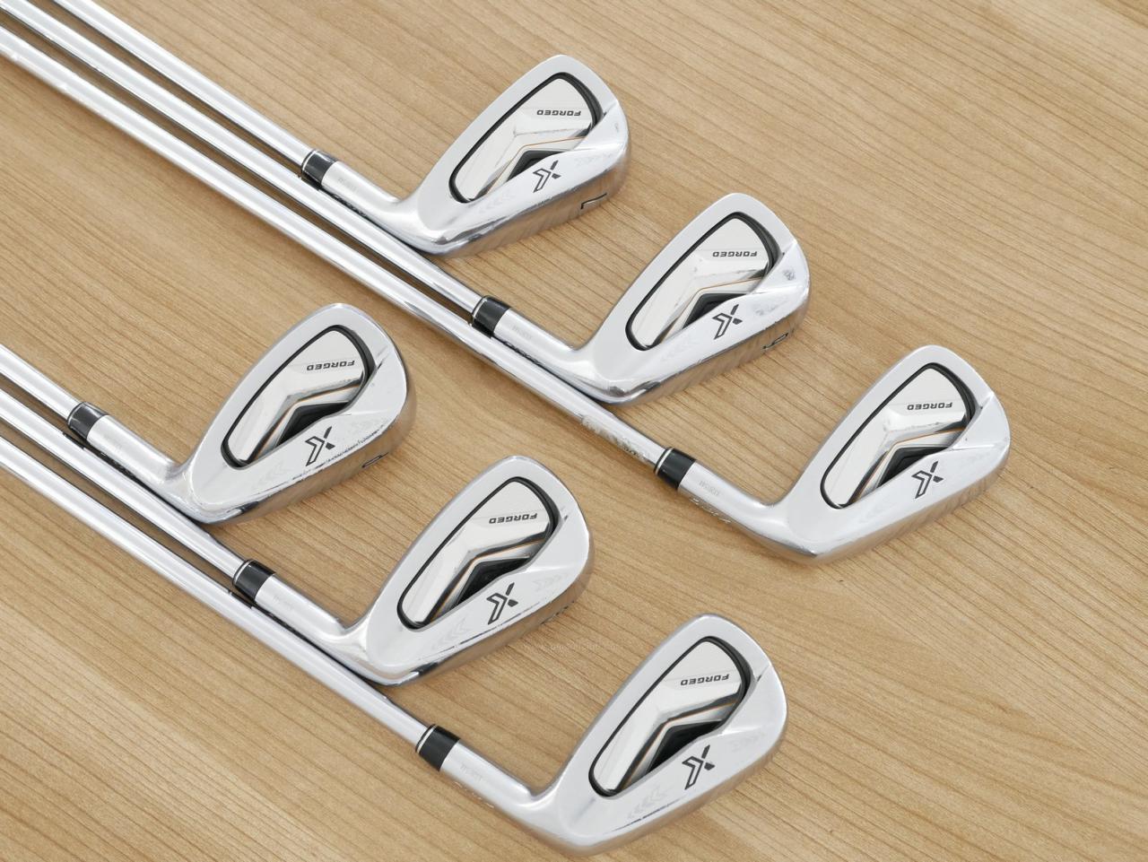 Iron set : XXIO : ชุดเหล็ก XXIO X Forged (รุ่นปี 2021) มีเหล็ก 5-Pw (6 ชิ้น) ก้านเหล็ก NS Pro ZELOS 7 Flex S