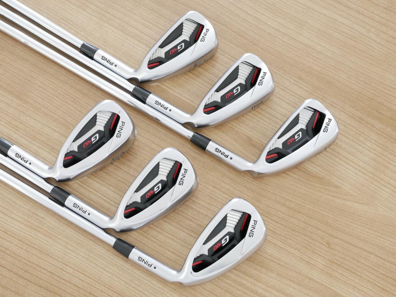 Iron set : Ping : ชุดเหล็ก Ping G410 (รุ่นปี 2019 Japan Spec. ใบใหญ่ ง่าย ไกล) มีเหล็ก 5-Pw (6 ชิ้น) ก้านเหล็ก Dynamic Gold S200