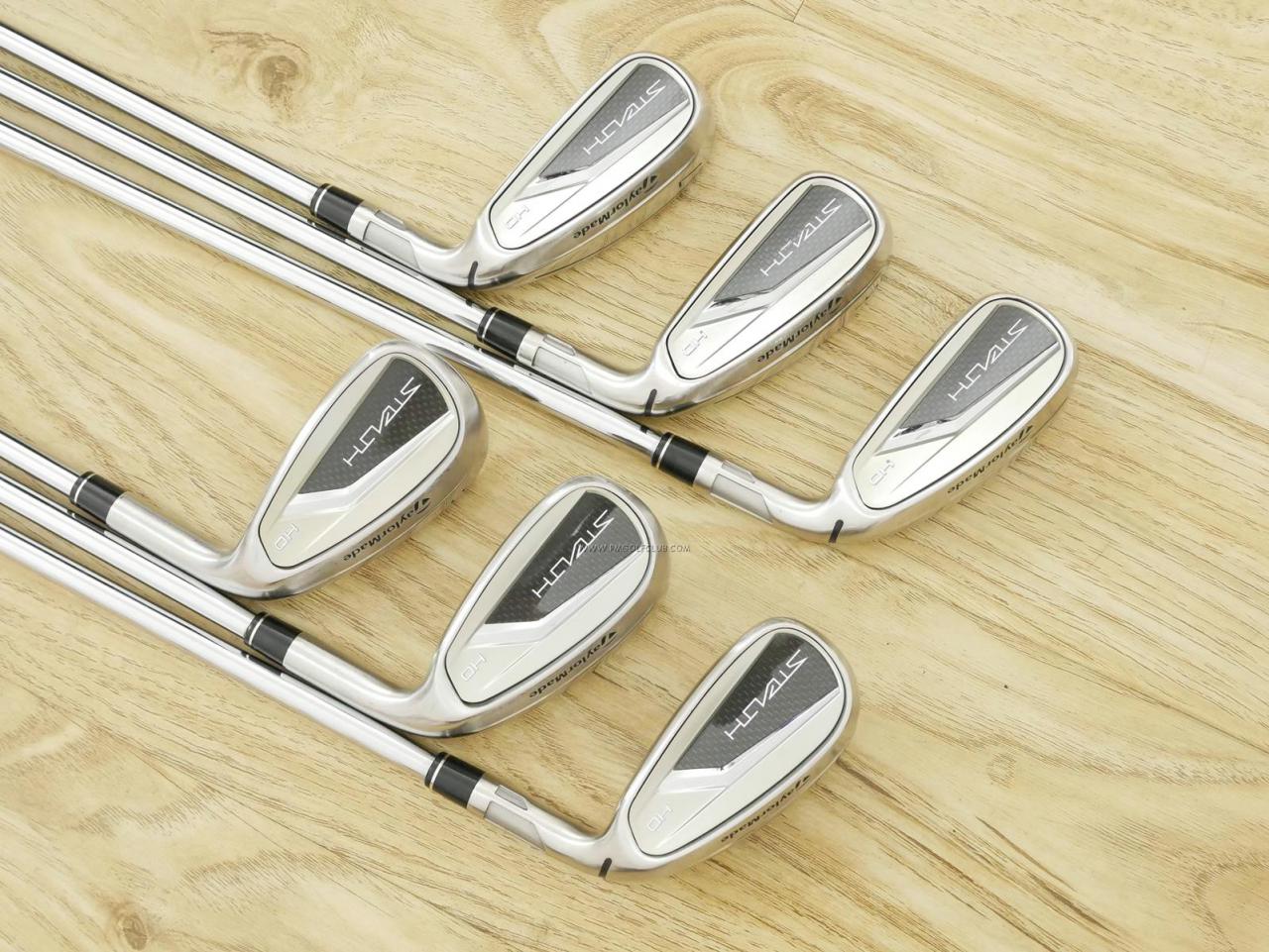 Iron set : Taylormade : ชุดเหล็ก Taylormade Stealth HD (ออกปี 2022 Japan Spec. ใบใหญ่มาก ตีง่ายสุดๆ) มีเหล็ก 5-Pw (6 ชิ้น) ก้านเหล็ก KBS Max MT 85 Flex S