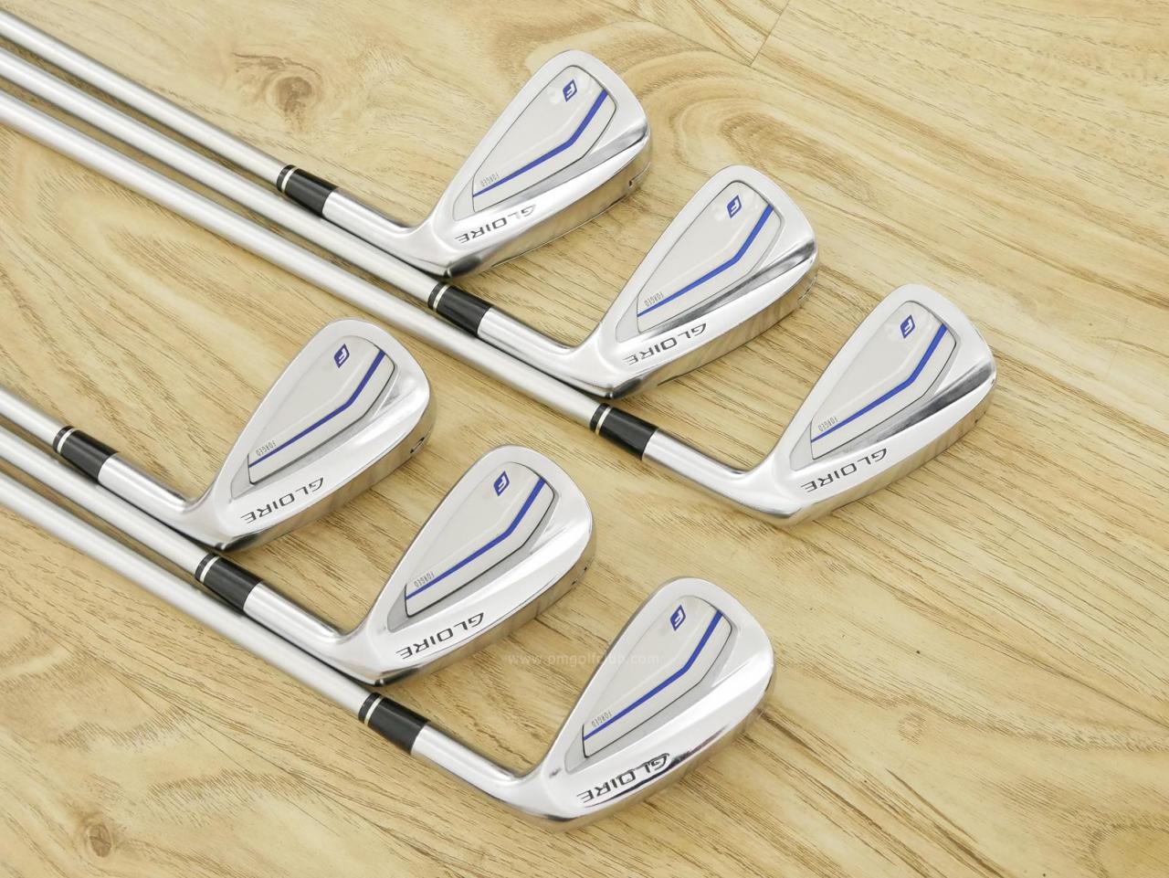 Iron set : Taylormade : ชุดเหล็ก Taylormade Gloire F2 Forged (รุ่นท๊อปสุด Japan Spec. ออกปี 2017) มีเหล็ก 5-Pw (6 ชิ้น) ก้านกราไฟต์ Fujikura MCI 70 Flex S