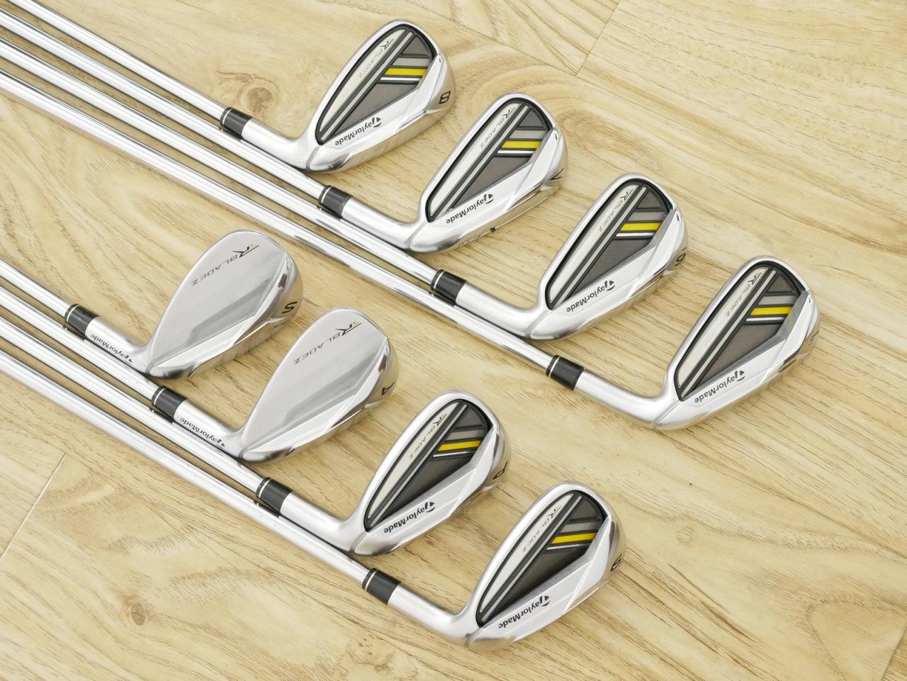 Iron set : Taylormade : ชุดเหล็ก Taylormade RocketBladez มีเหล็ก 5-Pw,Aw,Sw (8 ชิ้น) ก้านเหล็ก KBS Tour C-Taper 90 Flex R