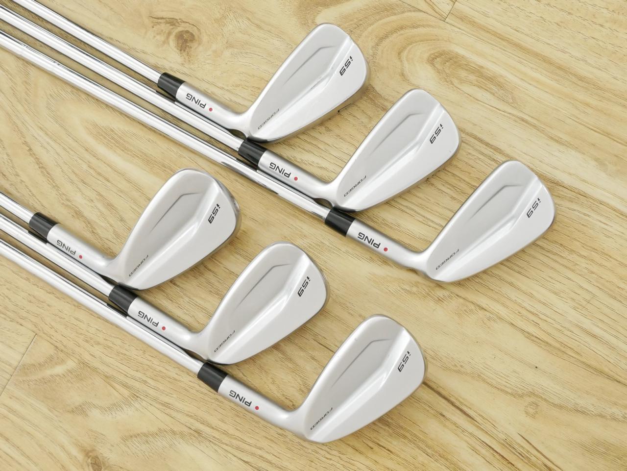 Iron set : Ping : ชุดเหล็ก Ping i59 Forged (รุ่นล่าสุด ออกปี 2022 คม แน่นมากๆ) มีเหล็ก 5-Pw (6 ชิ้น) ก้านเหล็ก NS Pro 950 NEO Flex S