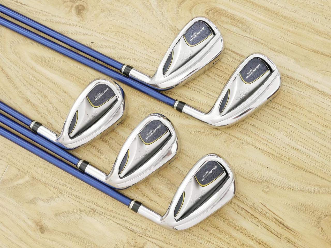 Iron set : Callaway : ชุดเหล็ก Callaway Big Bertha Beta (ปี 2018) มีเหล็ก 6-Pw (5 ชิ้น) ก้านกราไฟต์ Flex R