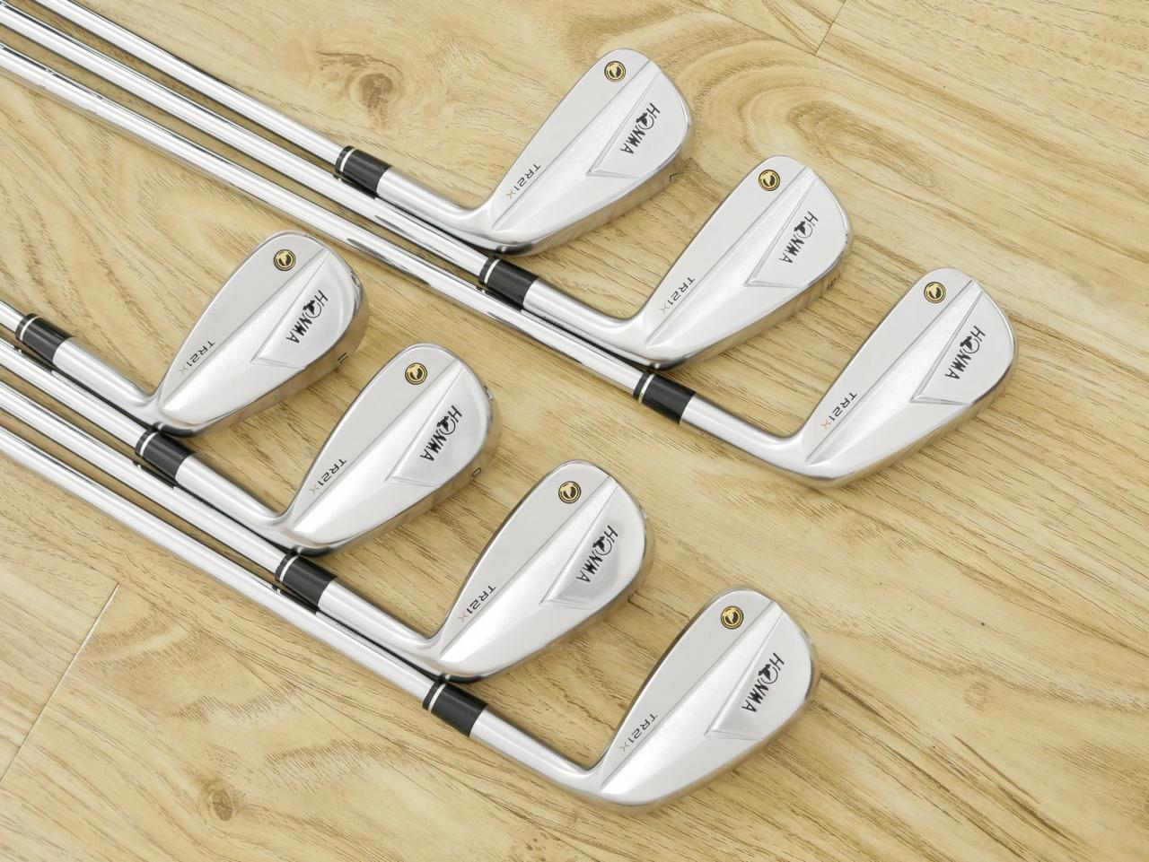 Iron set : Honma : ชุดเหล็ก Honma Tour World TR21X (ออกปี 2021 ตีง่าย ไกล) มีเหล็ก 5-11 (7 ชิ้น) ก้านเหล็ก NS Pro 950 NEO Flex R