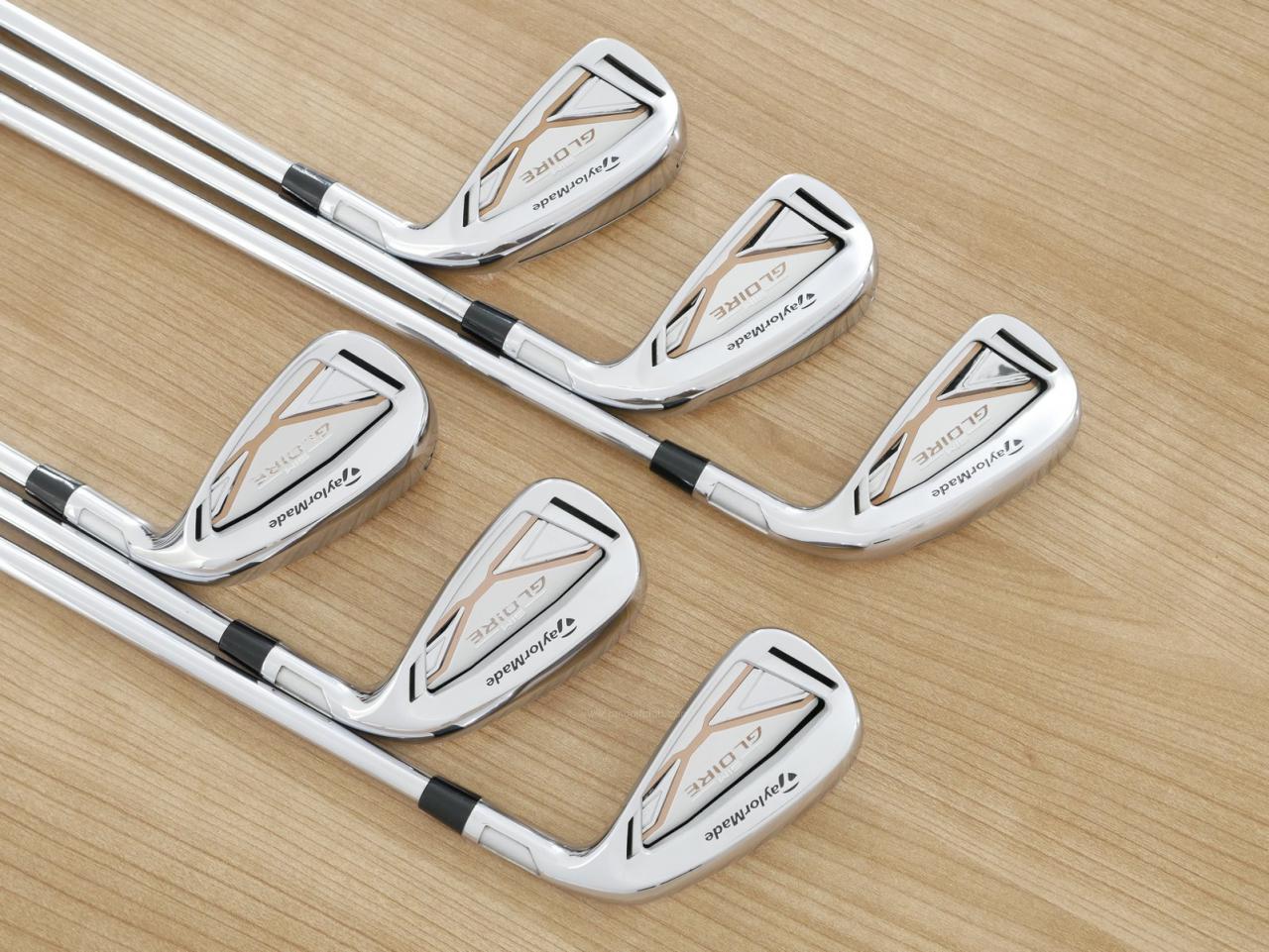 Iron set : Taylormade : ชุดเหล็ก Taylormade SIM GLOIRE (ปี 2021 รุ่นท๊อปสุด Japan Spec) มีเหล็ก 5-Pw (6 ชิ้น) ก้านเหล็ก NS Pro 950 Flex R