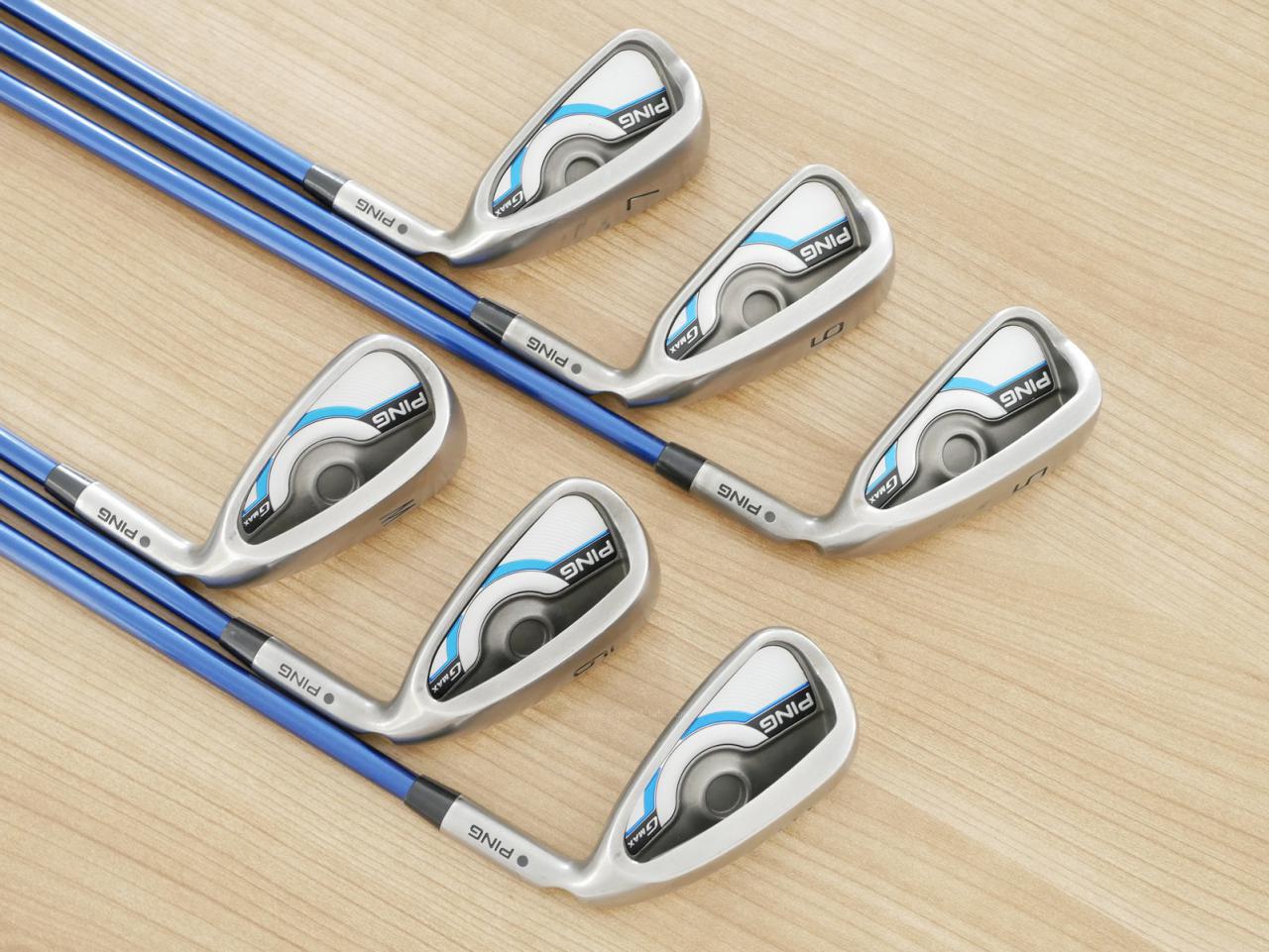 Iron set : Ping : ชุดเหล็ก Ping G Max (ใบใหญ่ ตีง่ายมาก ไกล Japan Spec) มีเหล็ก 5-Pw (6 ชิ้น) ก้านกราไฟต์ Ping CFS J50 Flex R