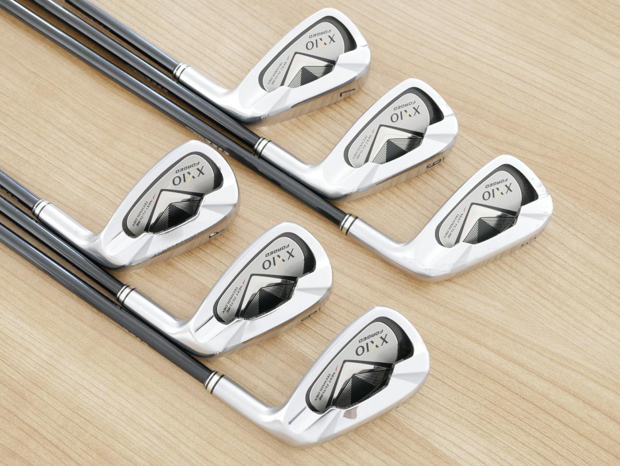 Iron set : XXIO : ชุดเหล็ก XXIO Forged 4 มีเหล็ก 5-Pw (6 ชิ้น) ก้านกราไฟต์ MX-4000 Flex R