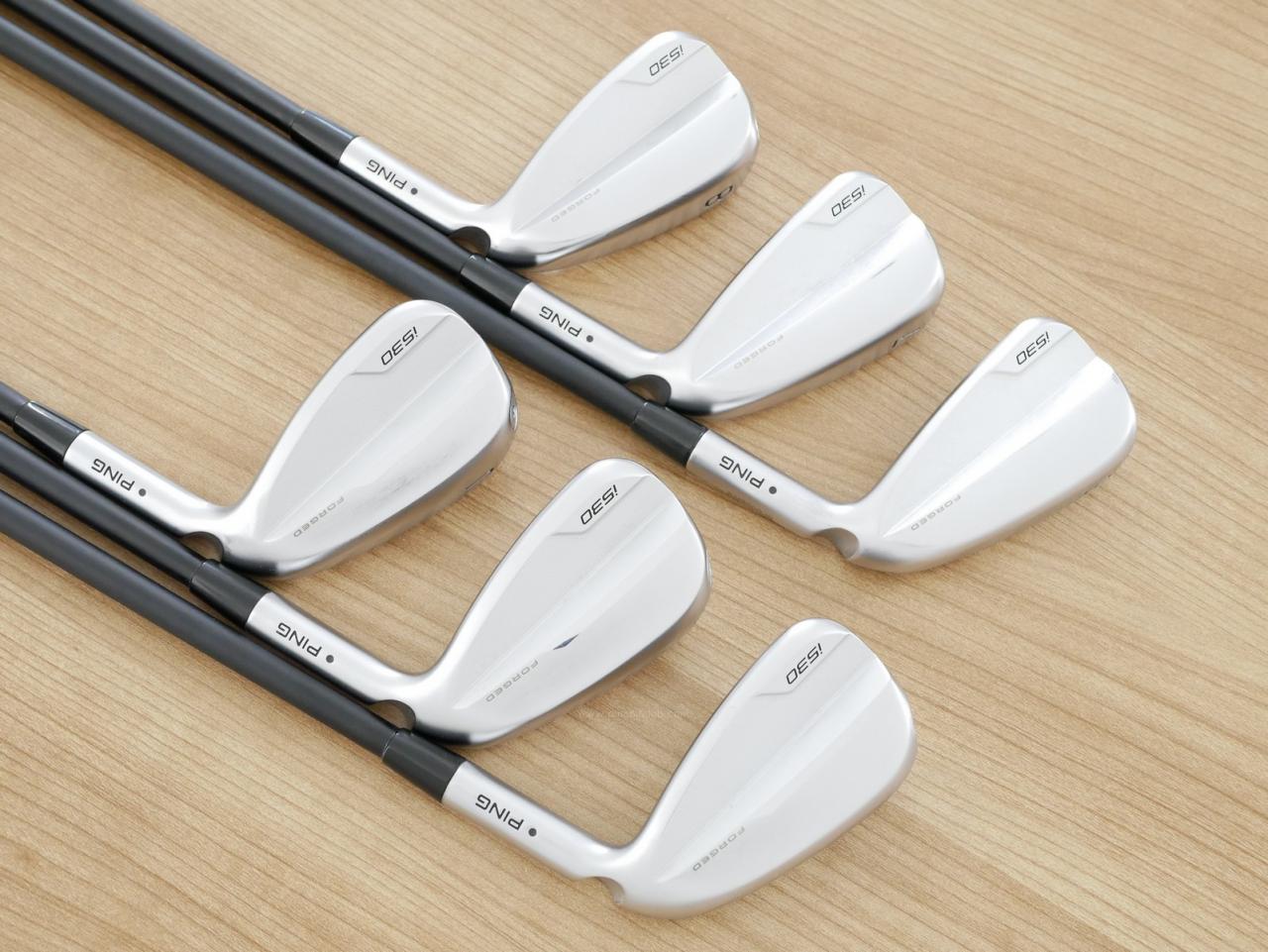 Iron set : Ping : ชุดเหล็ก Ping i530 Forged (รุ่นล่าสุด ออกปี 2024) มีเหล็ก 6-Pw,Aw (6 ชิ้น) ก้านกราไฟต์ Fujikura TRAVIL 115 Flex S