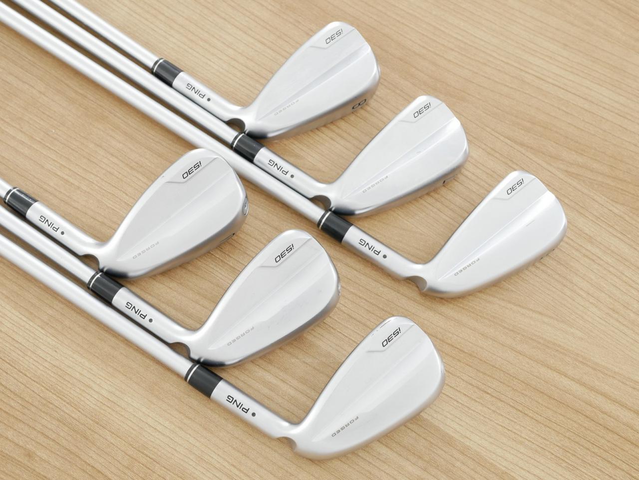 Iron set : Ping : ชุดเหล็ก Ping i530 Forged (รุ่นล่าสุด ออกปี 2024) มีเหล็ก 6-Pw,Aw (6 ชิ้น) ก้านกราไฟต์ Fujikura MCI 60 Flex S