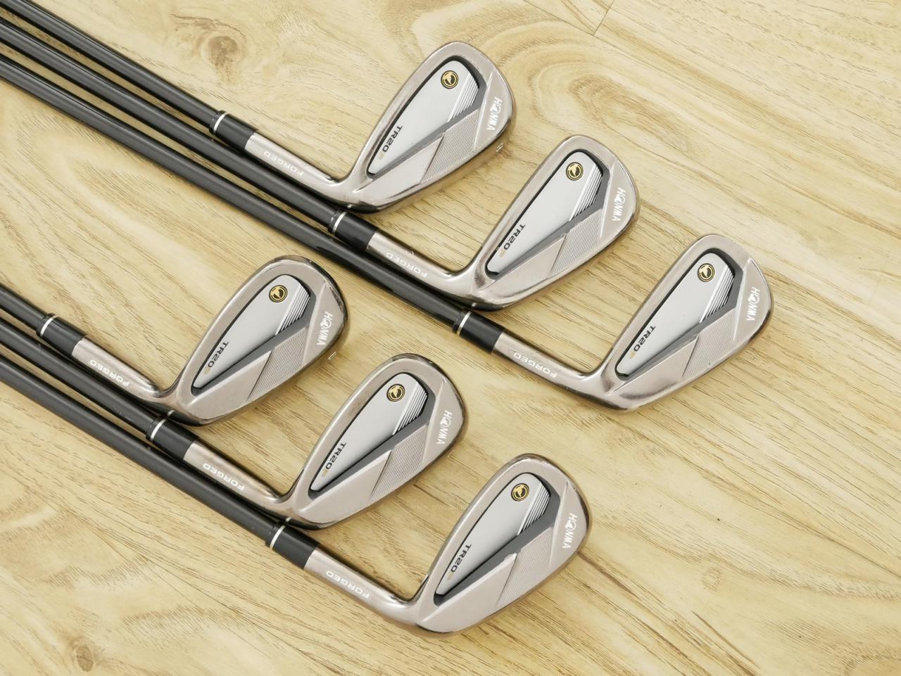 Iron set : Honma : ชุดเหล็ก Honma Tour World TR20P Black Limited (หายาก ออกปี 2020) มีเหล็ก 6-11 (6 ชิ้น) ก้านกราไฟต์ Honma Vizard TR20-65 Flex S