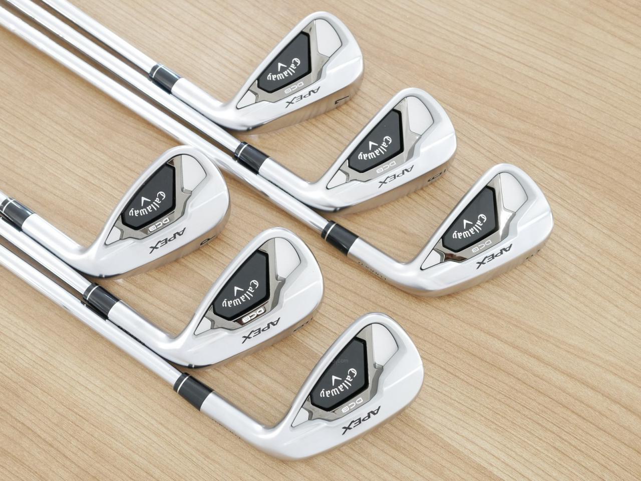 Iron set : Callaway : ชุดเหล็ก Callaway APEX DCB Forged (รุ่นปี 2022) มีเหล็ก 5-Pw (6 ชิ้น) ก้านเหล็ก NS Pro 950 Neo Flex S