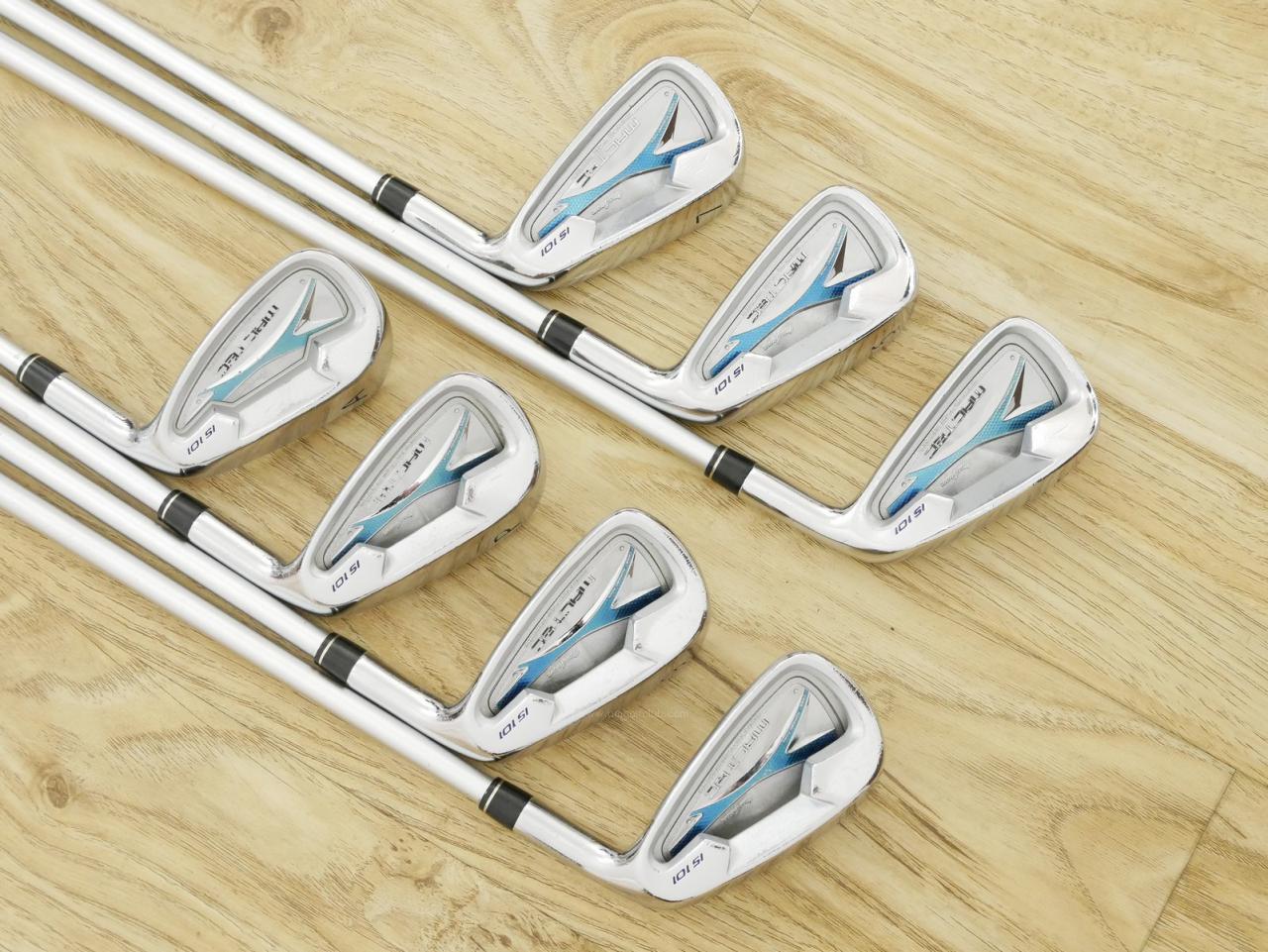 Iron set : Macgregor : ชุดเหล็ก Macgregor Mactec IS101 (ตีง่าย ไกล) มีเหล็ก 5-Pw,Aw (7 ชิ้น) ก้านกราไฟต์ Flex R