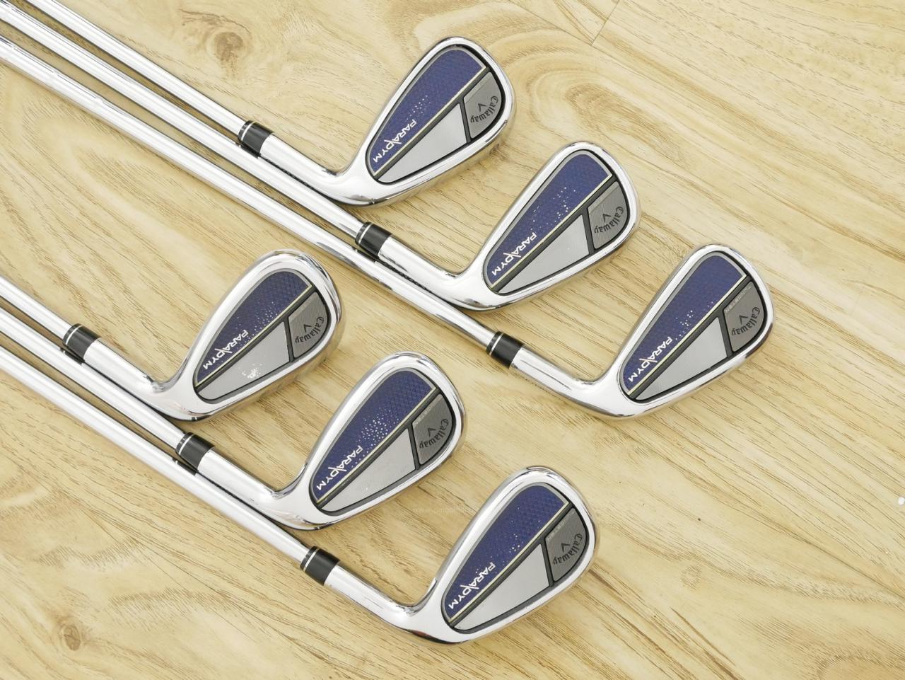 Iron set : Callaway : ชุดเหล็ก Callaway Paradym (ออกปี 2023 Japan Spec.) มีเหล็ก 6-Pw,Aw (6 ชิ้น) ก้านเหล็ก NS Pro 950 NEO Flex S