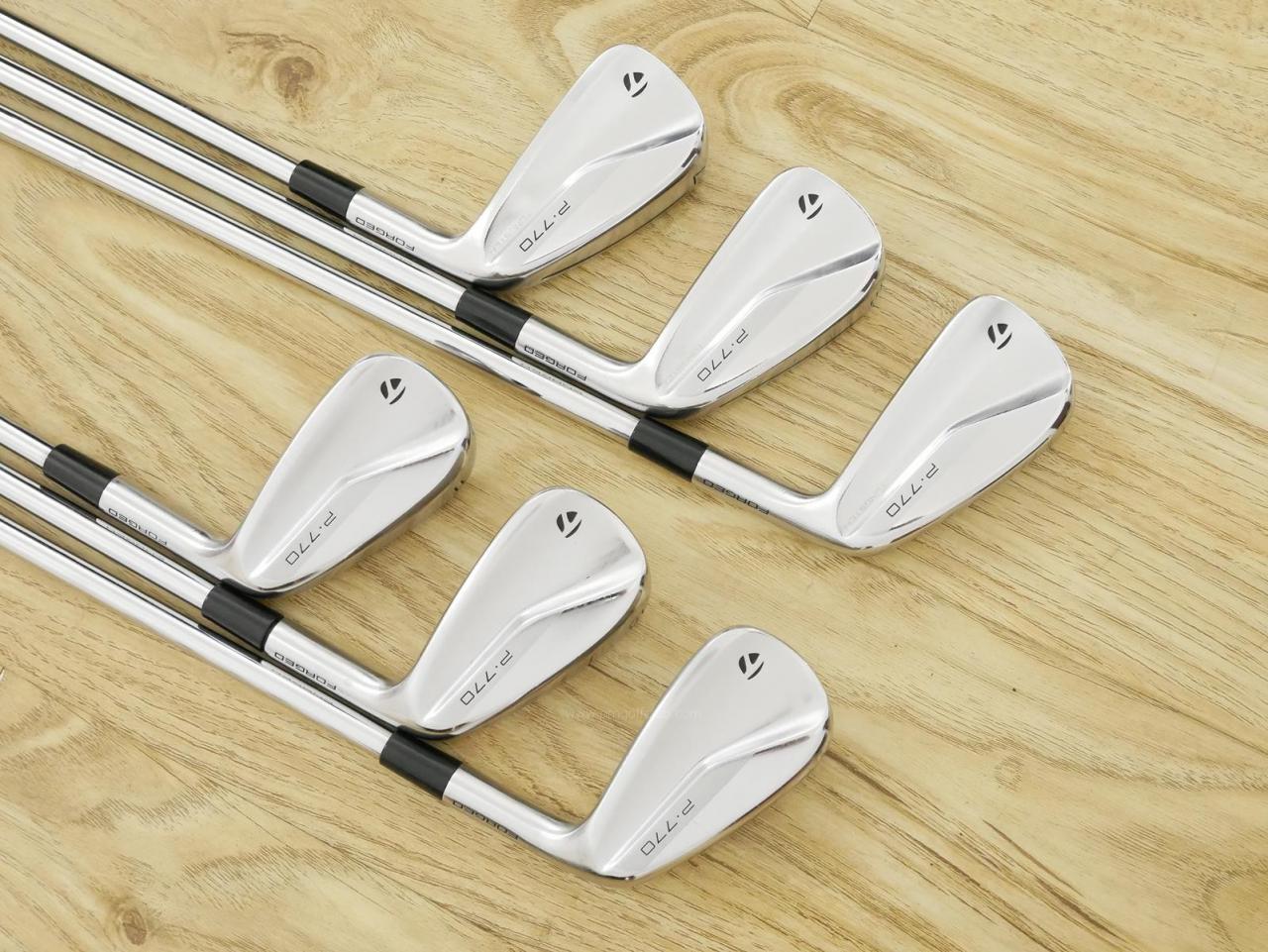 Iron set : Taylormade : ชุดเหล็ก Taylormade P770 Forged (ปี 2021 นุ่ม แน่น) มีเหล็ก 5-Pw (6 ชิ้น) ก้านเหล็ก NS Pro Modus 105 Flex S