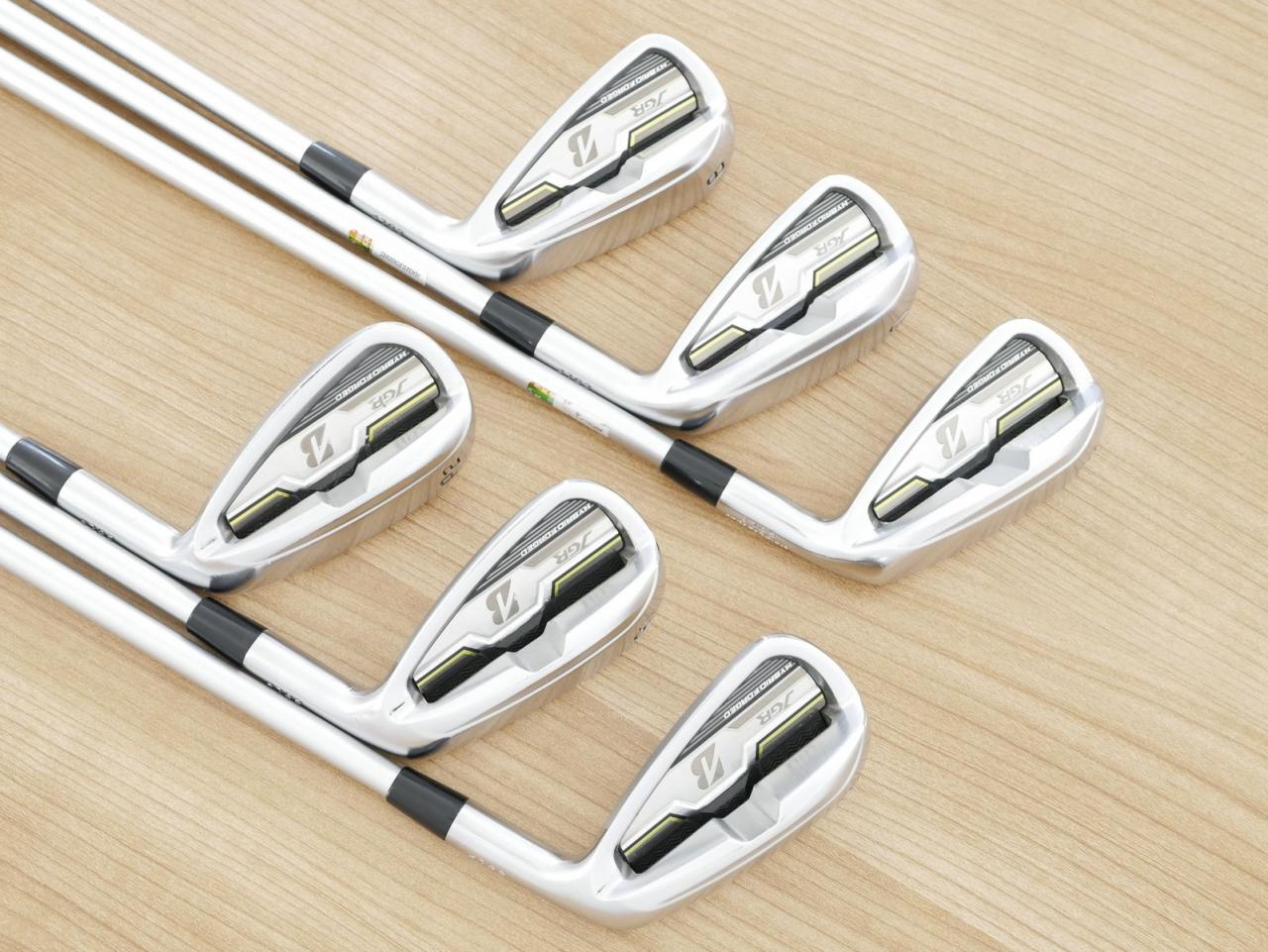 Iron set : Bridgestone : ชุดเหล็ก Bridgestone JGR Hybrid Forged (ตีไกลกว่าตัวอื่น 2 เบอร์) มีเหล็ก 6-P1,P2 (6 ชิ้น) ก้านกราไฟต์ Fujikura Air Speeder (R)