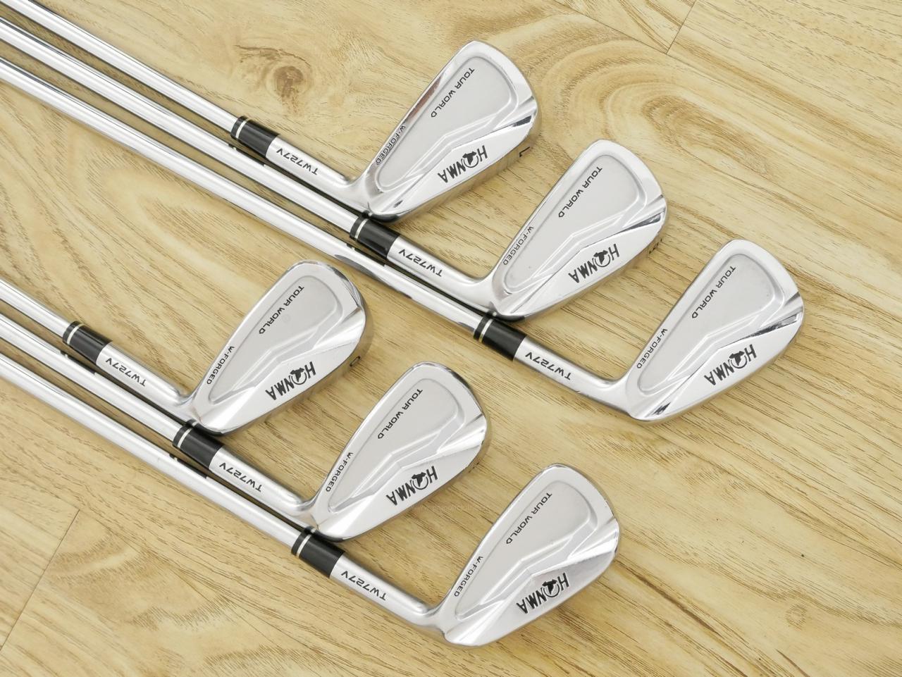 Iron set : Honma : ชุดเหล็ก Honma Tour World TW727V (Forged ออกปี 2016) มีเหล็ก 5-10 (6 ชิ้น) ก้านเหล็ก NS Pro Modus 120 Flex S