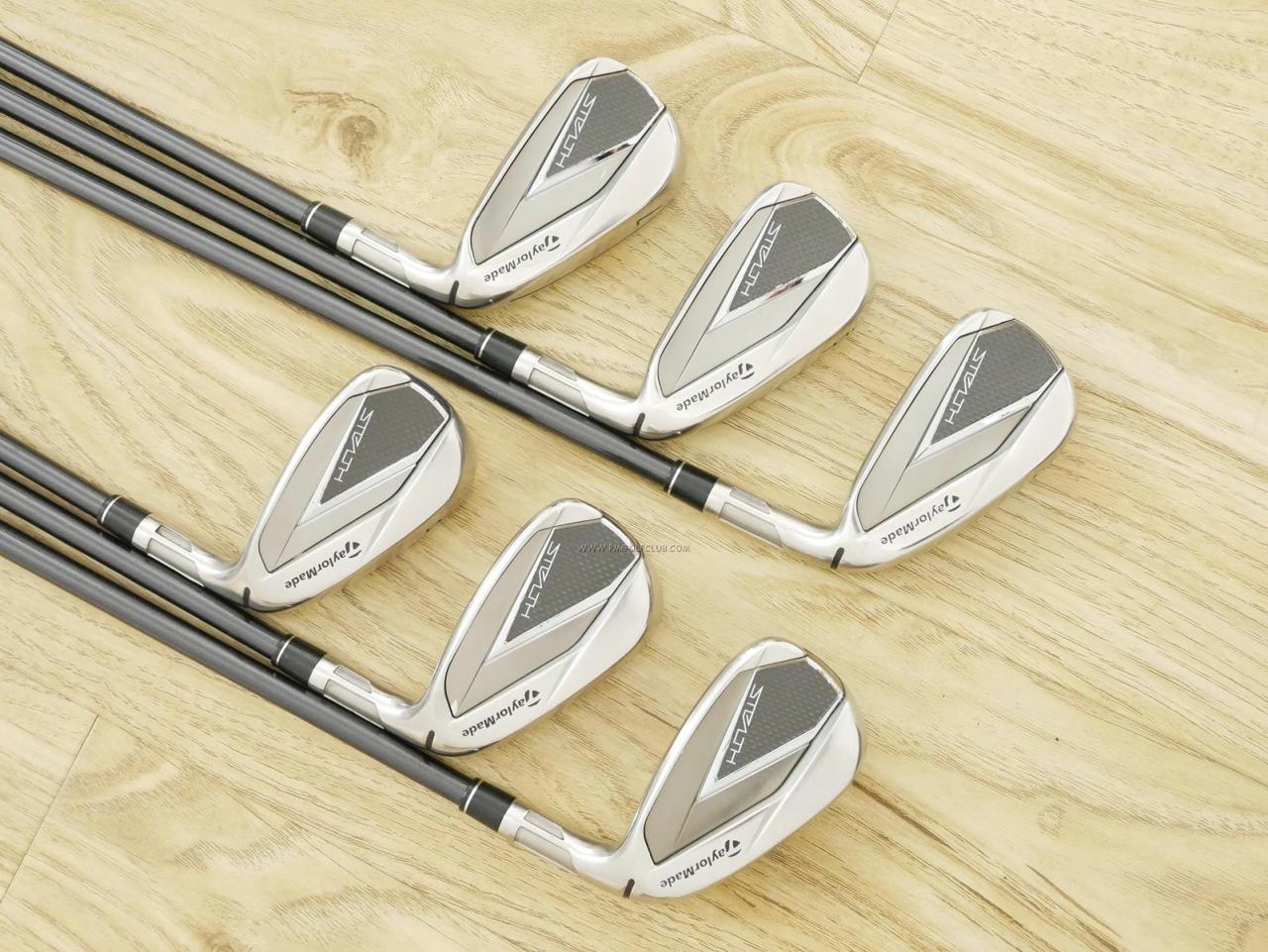 Iron set : Taylormade : ชุดเหล็ก Taylormade Stealth (ออกปี 2022 Japan Spec.) มีเหล็ก 5-Pw (6 ชิ้น) ก้านกราไฟต์ Mitsubishi Tensei TM60 Flex R