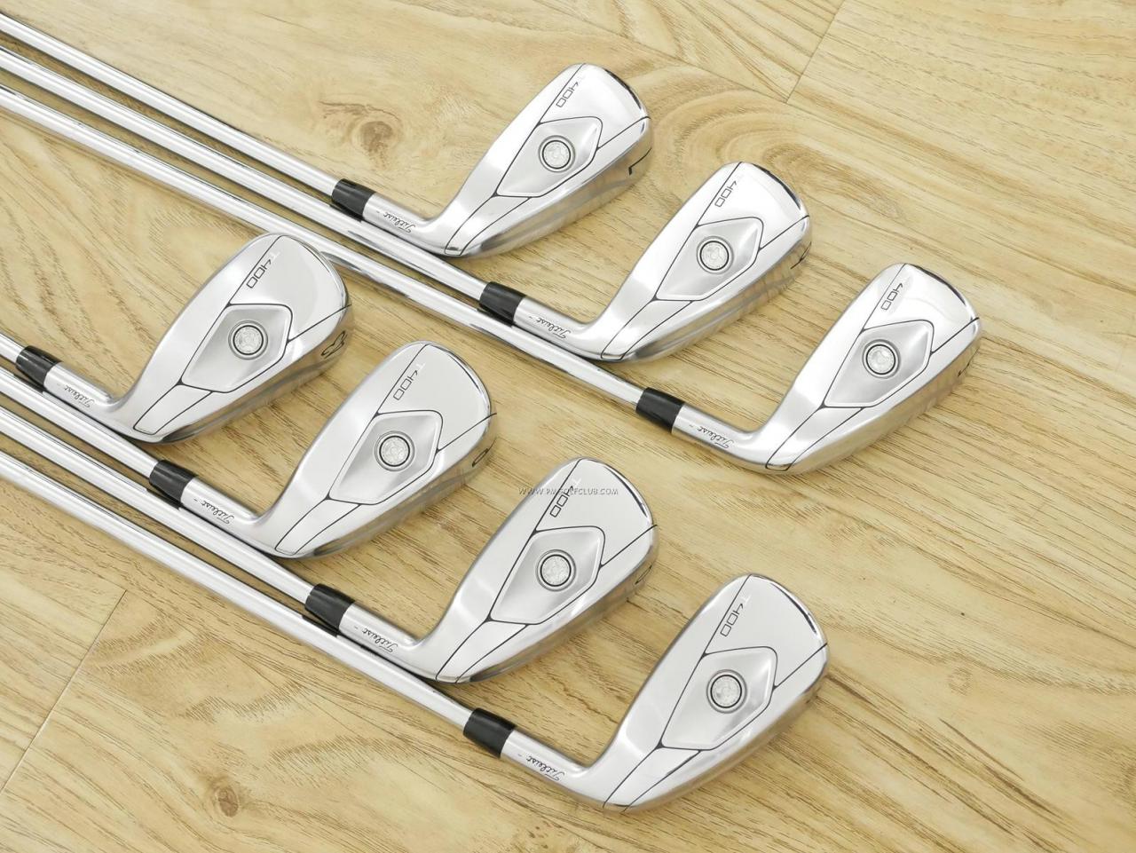 Iron set : Titleist : ชุดเหล็ก Titleist T400 (รุ่นล่าสุด ออกปี 2023 ตีง่ายที่สุด ไกลที่สุด) มีเหล็ก 5-Pw,43 (7 ชิ้น) ก้านเหล็ก NS Pro 105T Flex S