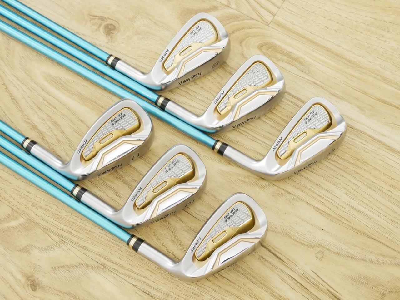 Iron set : Honma : ชุดเหล็ก Honma Beres IS-06 Forged (ปี 2019) มีเหล็ก 6-11 (6 ชิ้น เทียบเท่า 5-Pw) ก้าน ARMRQ X (43) Flex R (2 ดาว)