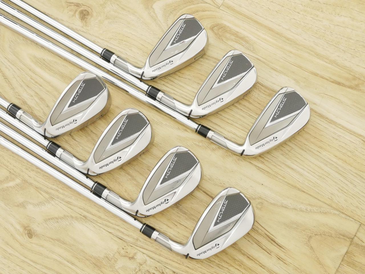 Iron set : Taylormade : ชุดเหล็ก Taylormade Stealth (ออกปี 2022 Japan Spec.) มีเหล็ก 5-Pw,Aw (7 ชิ้น) ก้านเหล็ก NS Pro Modus 105 Flex S