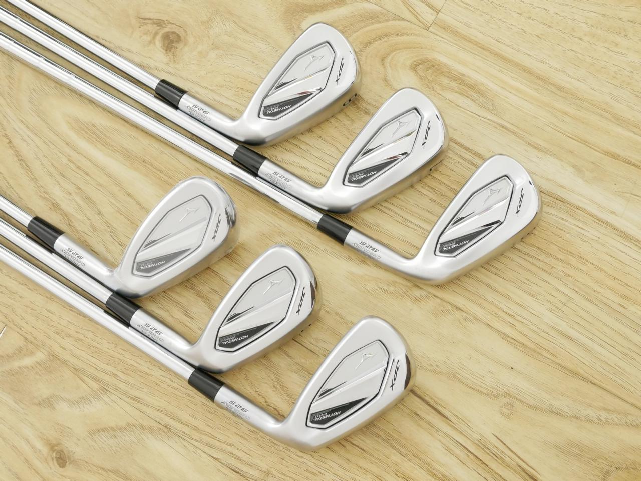 Iron set : Mizuno : ชุดเหล็ก Mizuno JPX 925 Hot Metal Pro (รุ่นล่าสุด ออกปี 2024 ตัวท๊อป ตีง่าย นุ่ม ไกลมาก) มีเหล็ก 6-Pw,Gw (6 ชิ้น) ก้านเหล็ก NS Pro 950 NEO Flex S