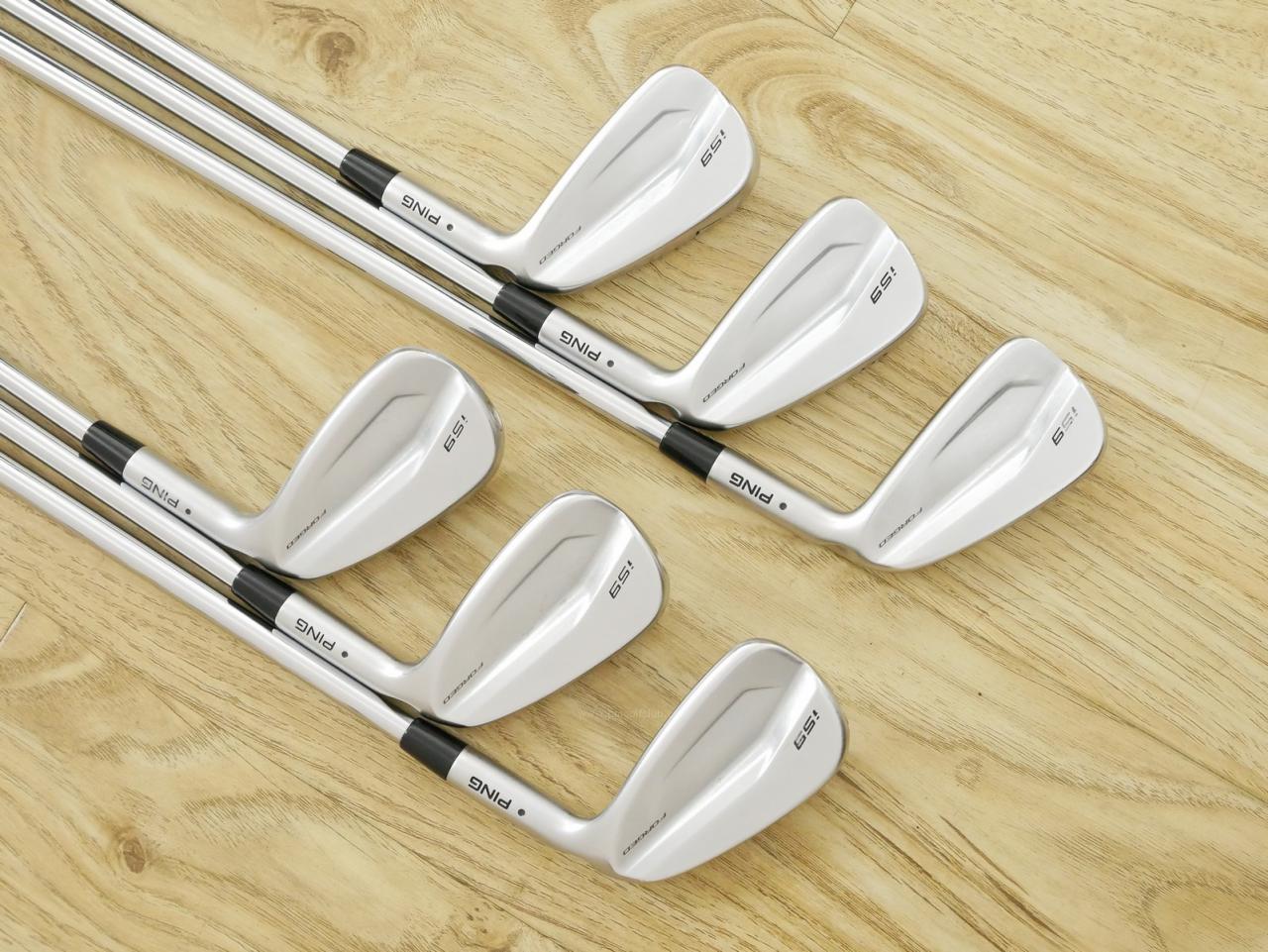 Iron set : Ping : ชุดเหล็ก Ping i59 Forged (รุ่นล่าสุด ออกปี 2022 คม แน่นมากๆ) มีเหล็ก 5-Pw (6 ชิ้น) ก้านเหล็ก NS Pro Modus 120 Flex S