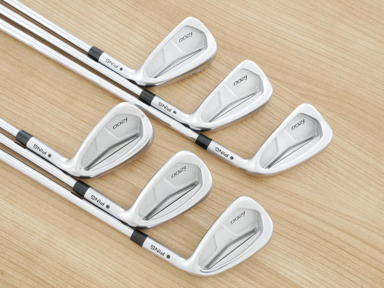 Iron set : Ping : ชุดเหล็ก Ping i200 มีเหล็ก 5-Pw (6 ชิ้น) ก้านเหล็ก GS85 S300