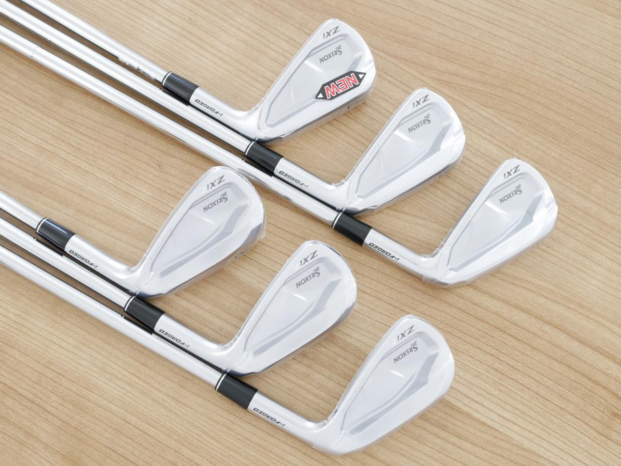 Iron set : Other Brand : **ของใหม่ ยังไม่แกะพลาสติก** ชุดเหล็ก Srixon ZXi7 i-Forged (รุ่นใหม่ล่าสุด ออกปี 2024) มีเหล็ก 5-Pw (6 ชิ้น) ก้านเหล็ก Dynamic Gold S200