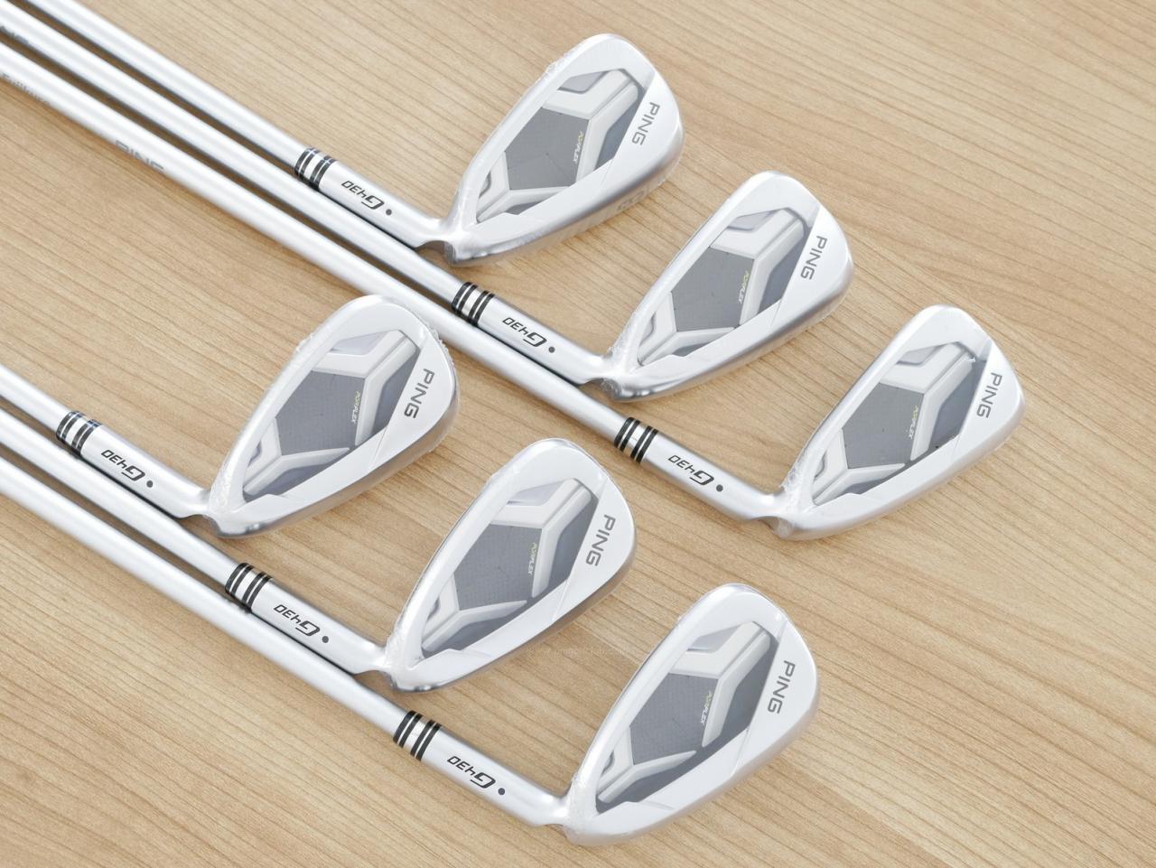 Iron set : Ping : **ของใหม่ ยังไม่แกะพลาสติก** ชุดเหล็ก Ping G430 (ออกปี 2023 Japan Spec. ใบใหญ่ ง่าย ไกล) มีเหล็ก 6-W,45 (6 ชิ้น) ก้านกราไฟต์ Fujikura HL45 Flex R